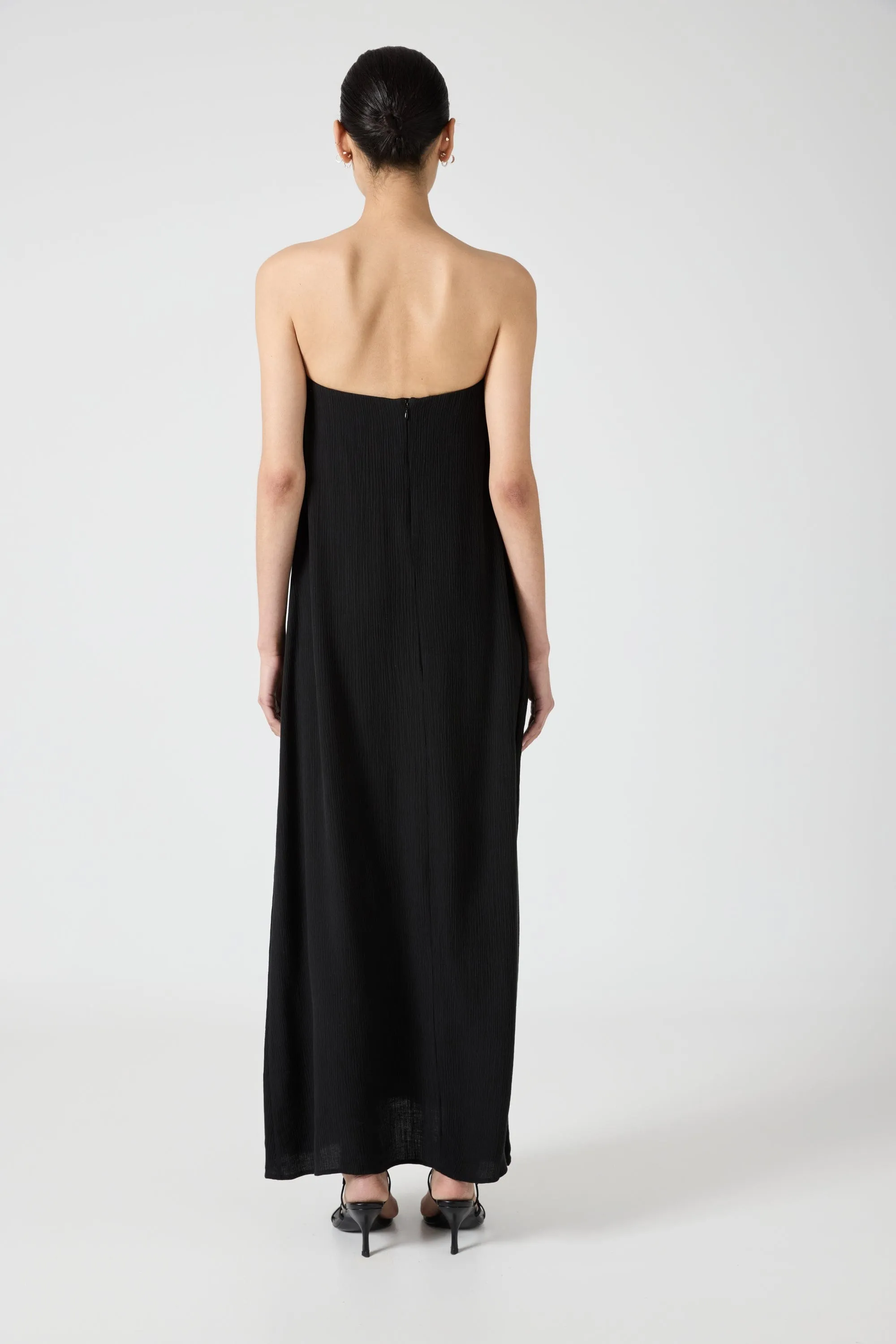 WANDERER STRAPLESS DRESS | BLACK sold by Third Form product image thumbnail 5
