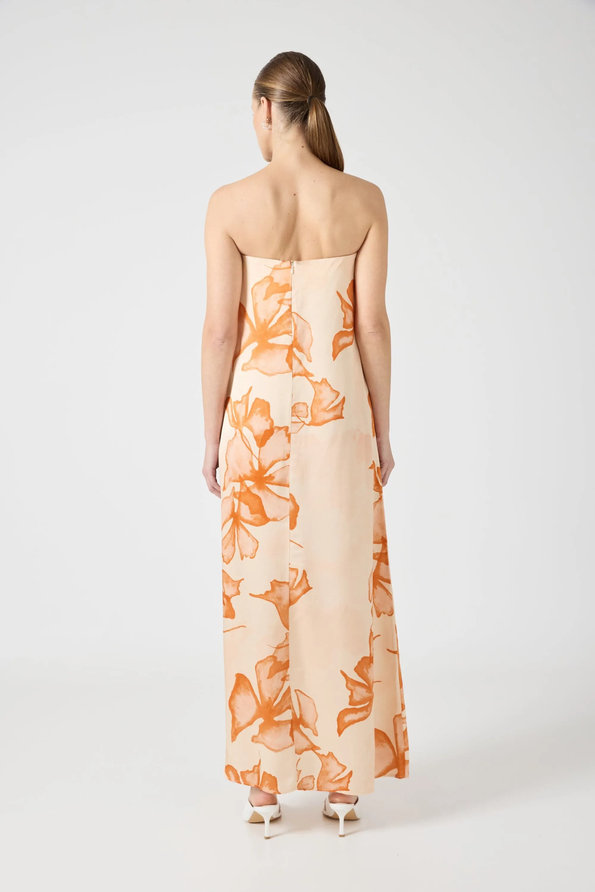 WANDERER STRAPLESS DRESS | FLORAL sold by Third Form product image thumbnail 4