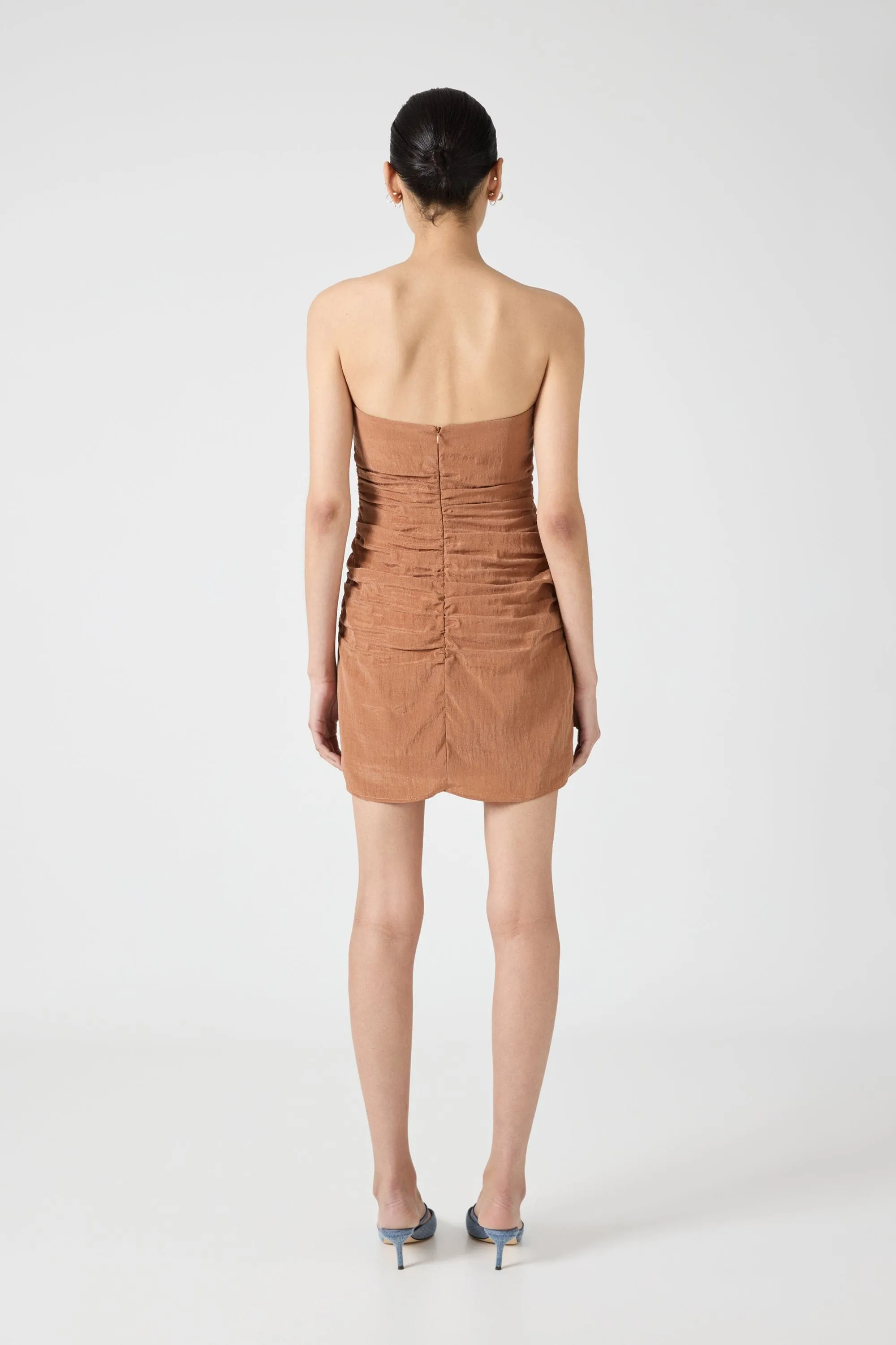ECLIPSE MINI DRESS | RUST sold by Third Form product image thumbnail 5