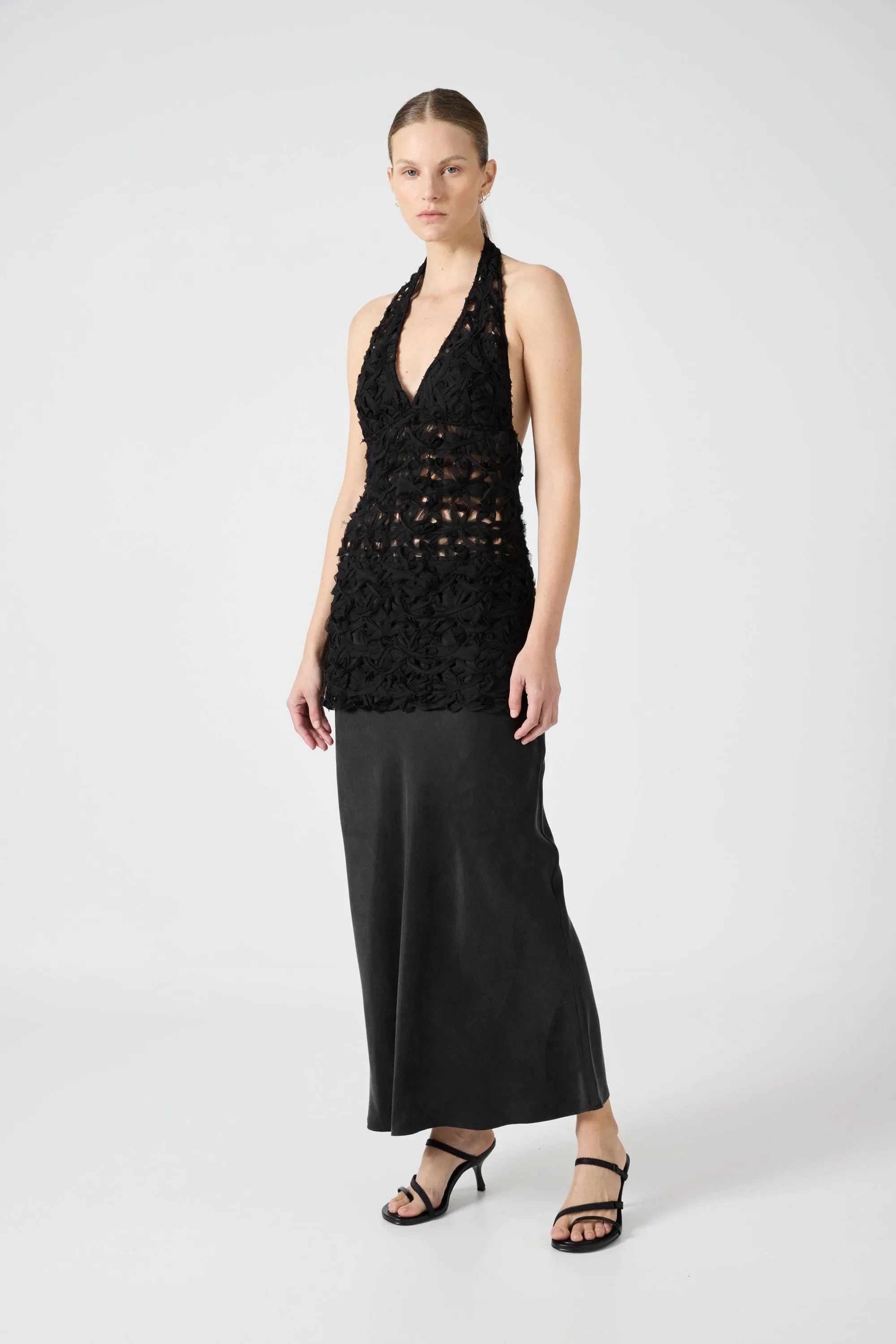 ETHEREAL MAXI DRESS | BLACK sold by Third Form product image thumbnail 2