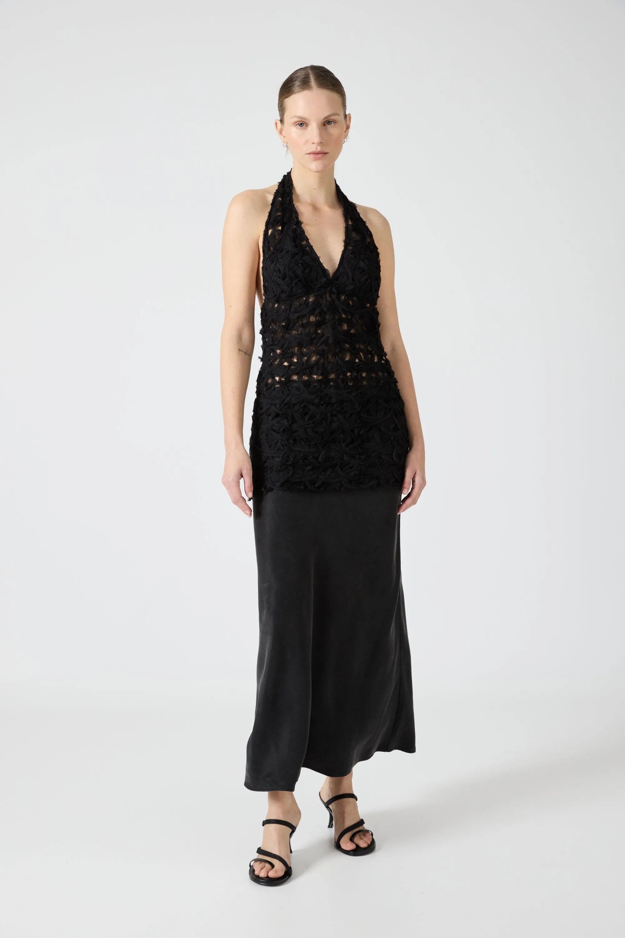 ETHEREAL MAXI DRESS | BLACK sold by Third Form product image thumbnail 4