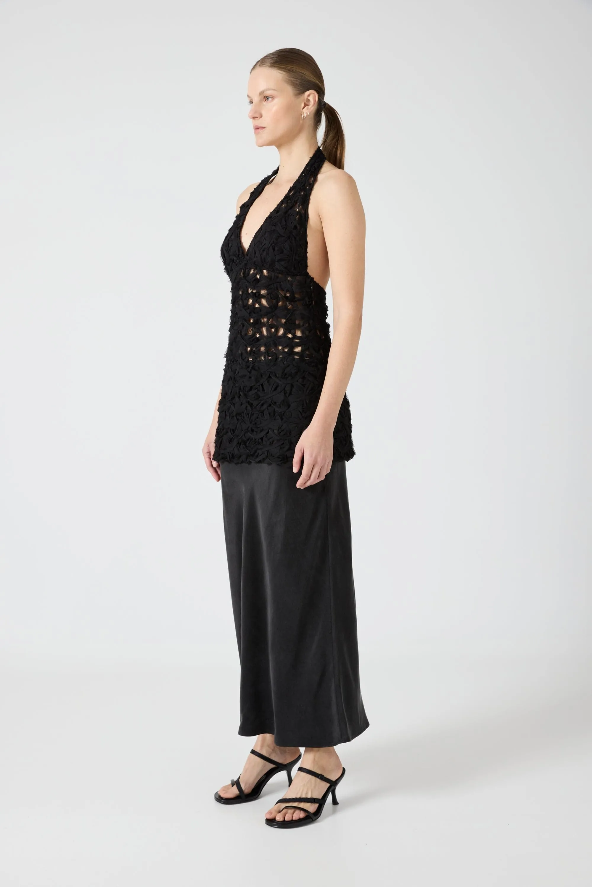 ETHEREAL MAXI DRESS | BLACK sold by Third Form product image thumbnail 3