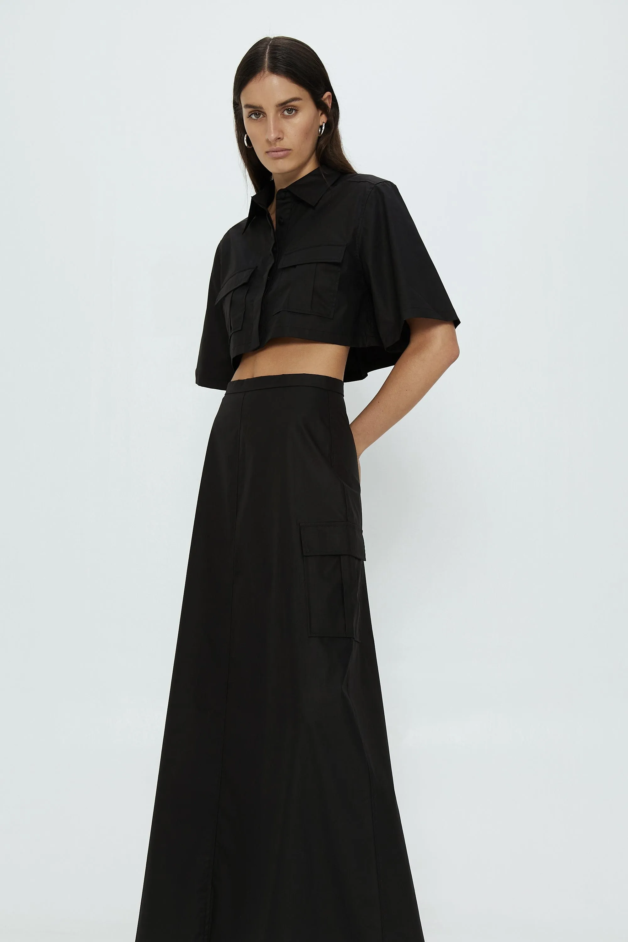 ROAM MAXI SKIRT | BLACK | FINAL SALE sold by Third Form product image thumbnail 5