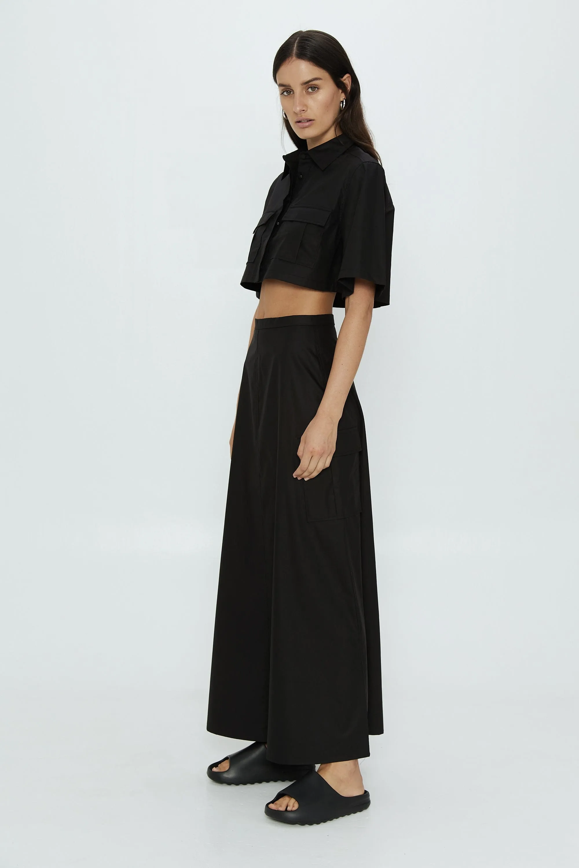ROAM MAXI SKIRT | BLACK | FINAL SALE sold by Third Form product image thumbnail 3