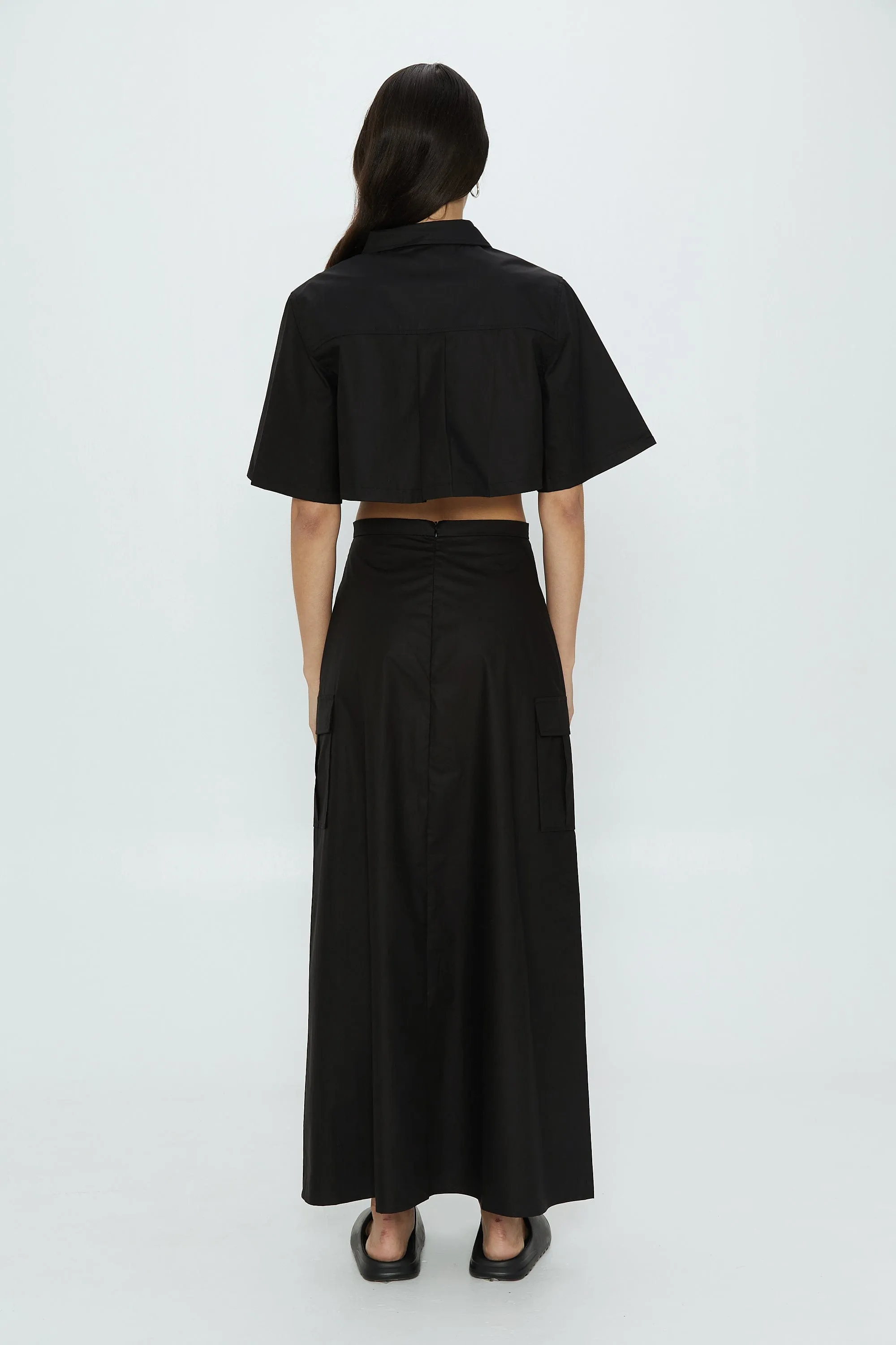 ROAM MAXI SKIRT | BLACK | FINAL SALE sold by Third Form product image thumbnail 4