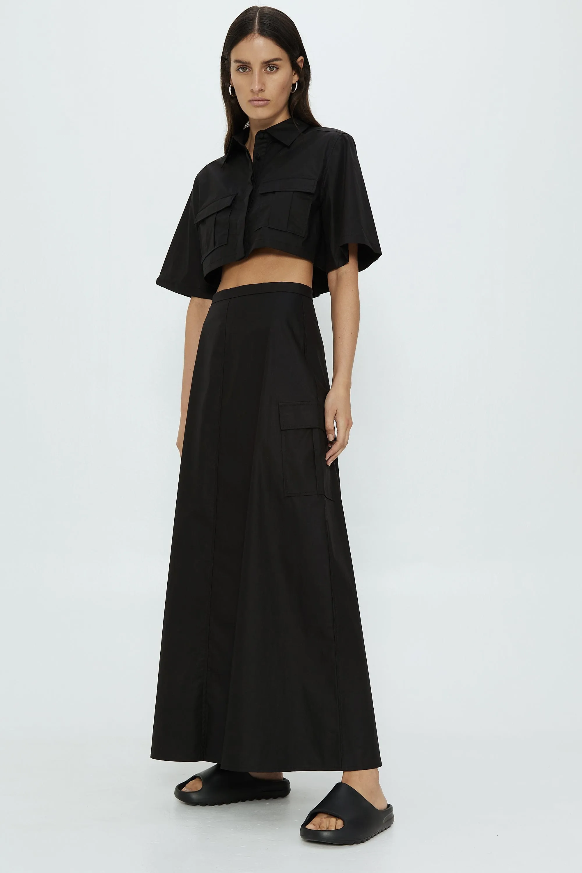 ROAM MAXI SKIRT | BLACK | FINAL SALE sold by Third Form product image thumbnail 2