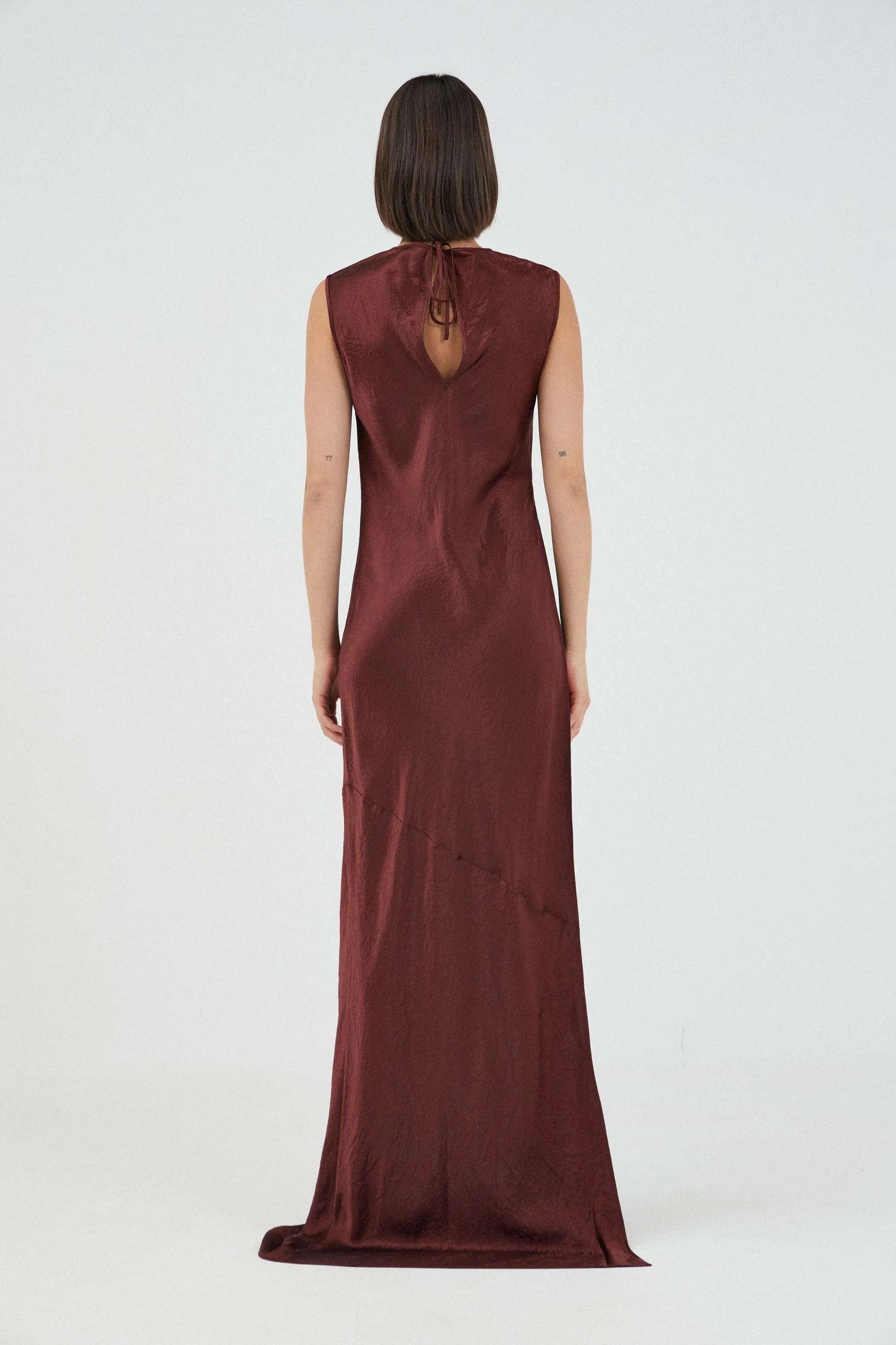 REVERY HIGH SPLIT TANK DRESS | SHIRAZ sold by Third Form product image thumbnail 5