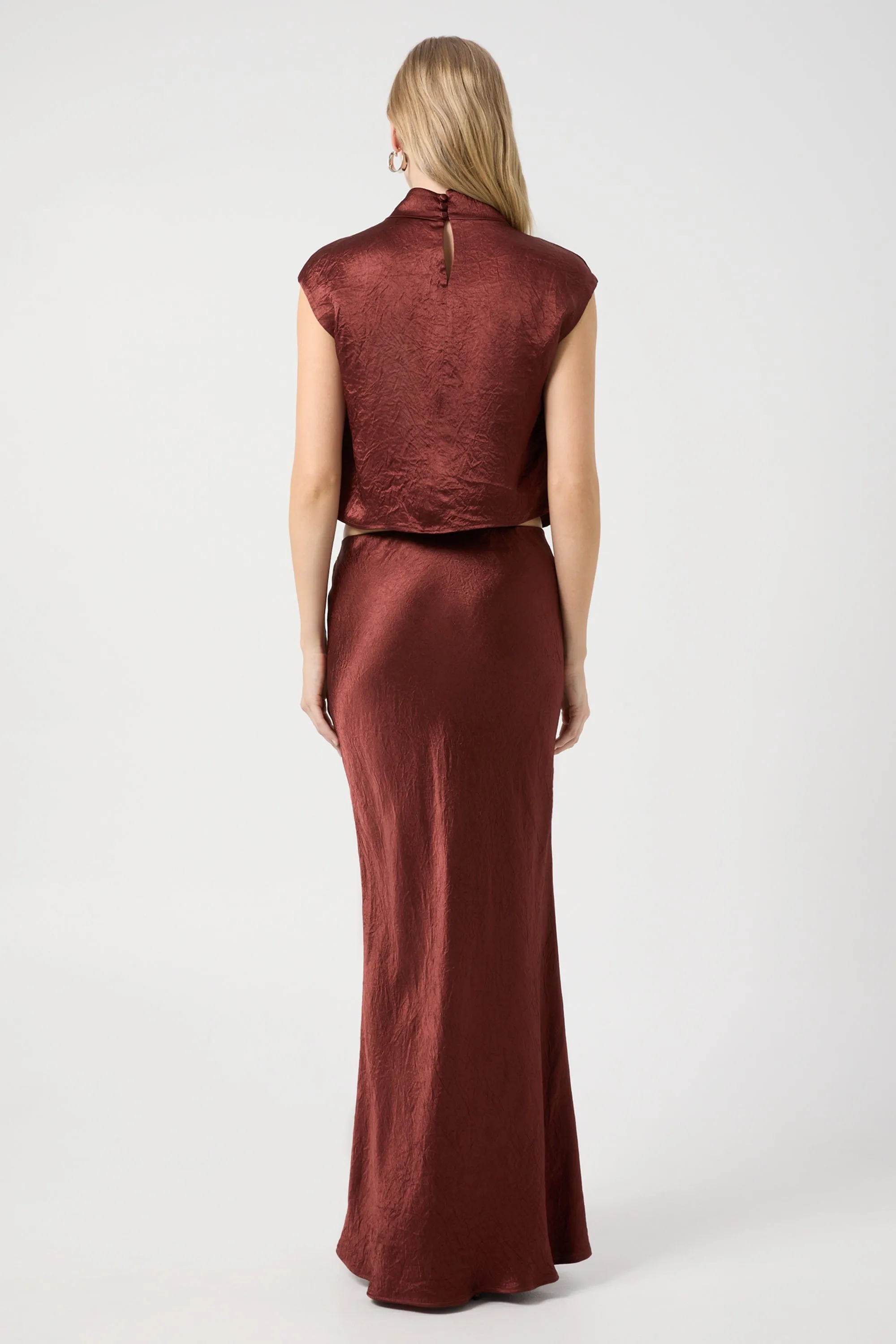 CRUSH DRAPE TANK | SHIRAZ sold by Third Form product image thumbnail 2