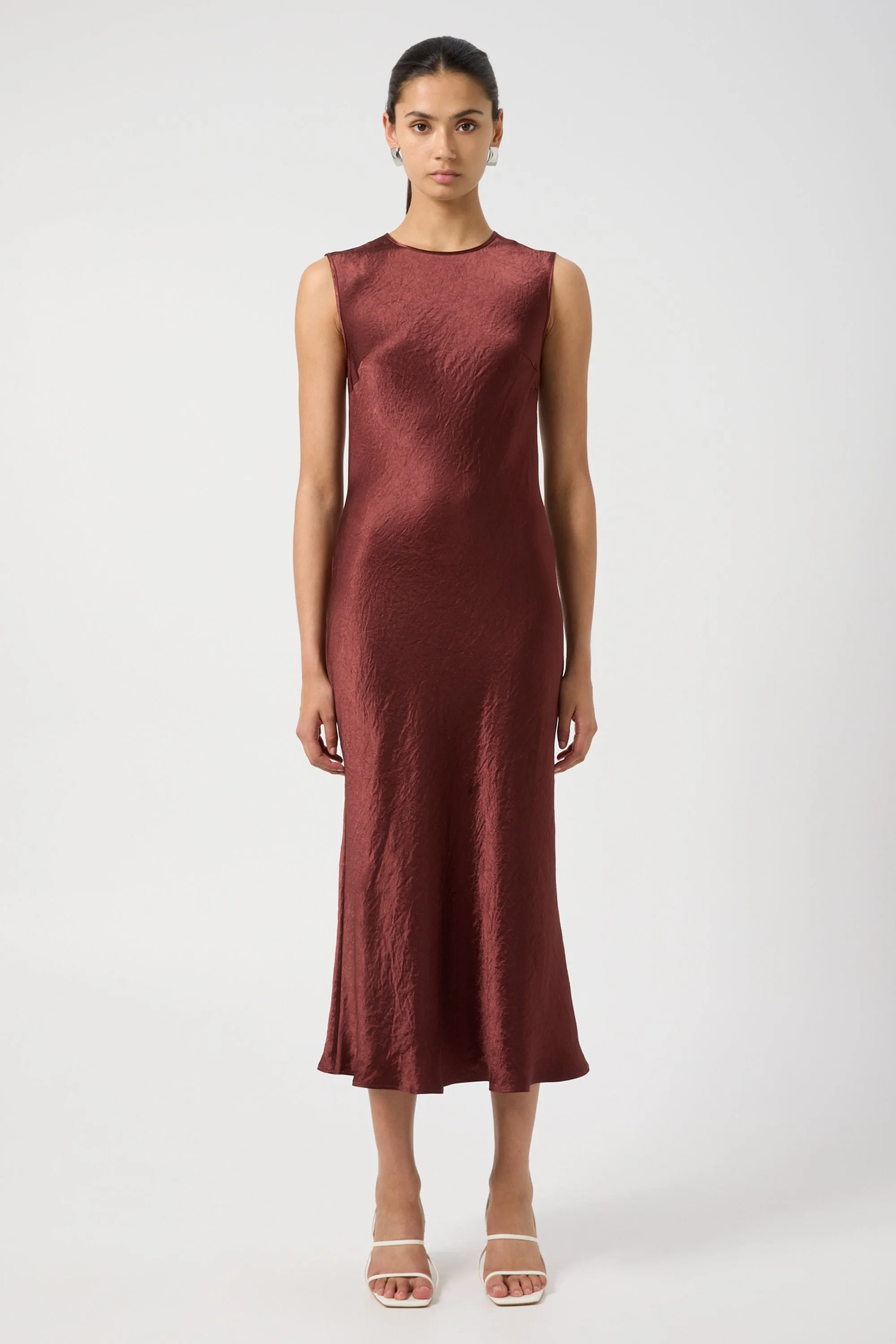 CRUSH BIAS MAXI TANK DRESS | SHIRAZ sold by Third Form