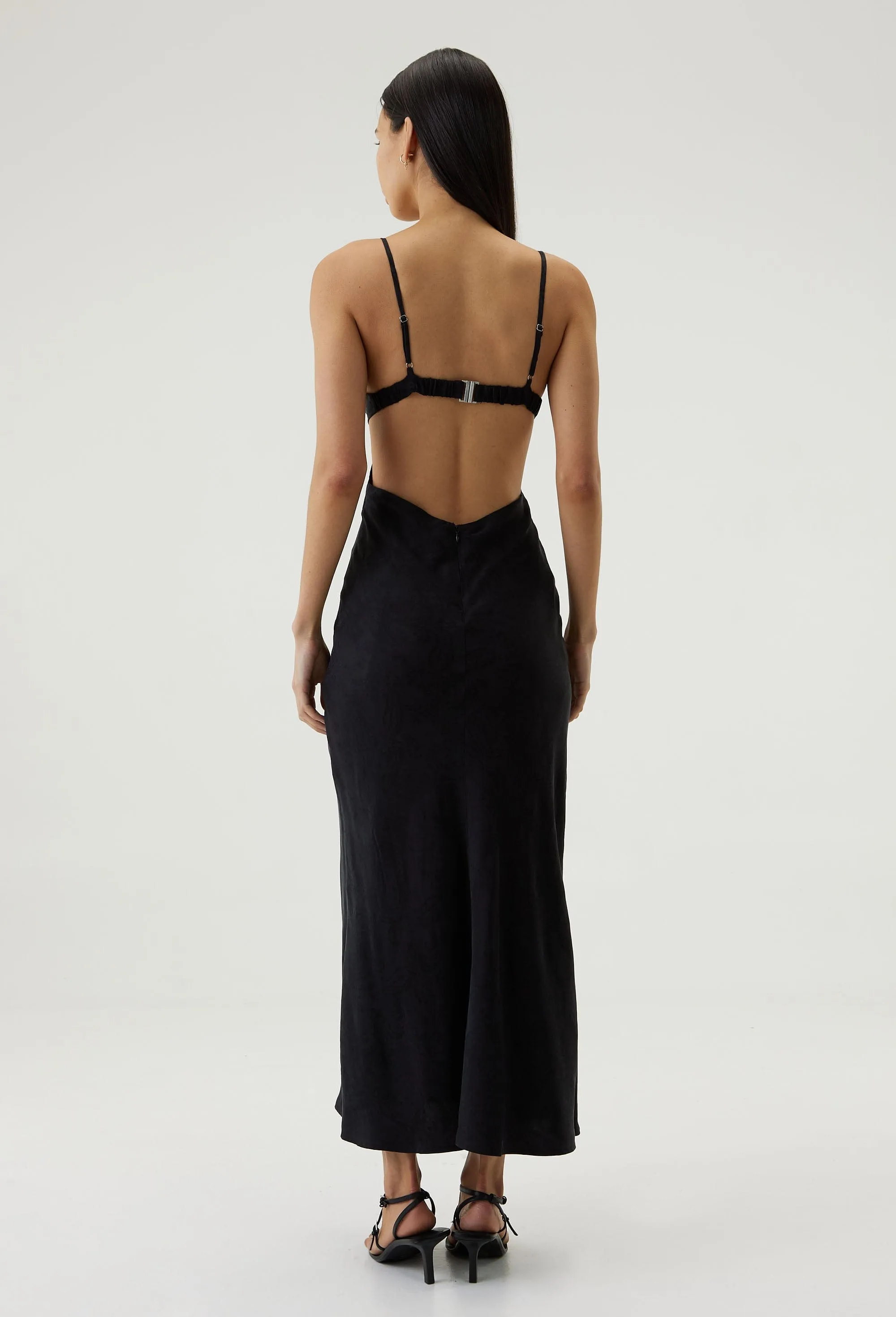 PAISLEY BIAS TRIANGLE MIDI | BLACK sold by Third Form product image thumbnail 2