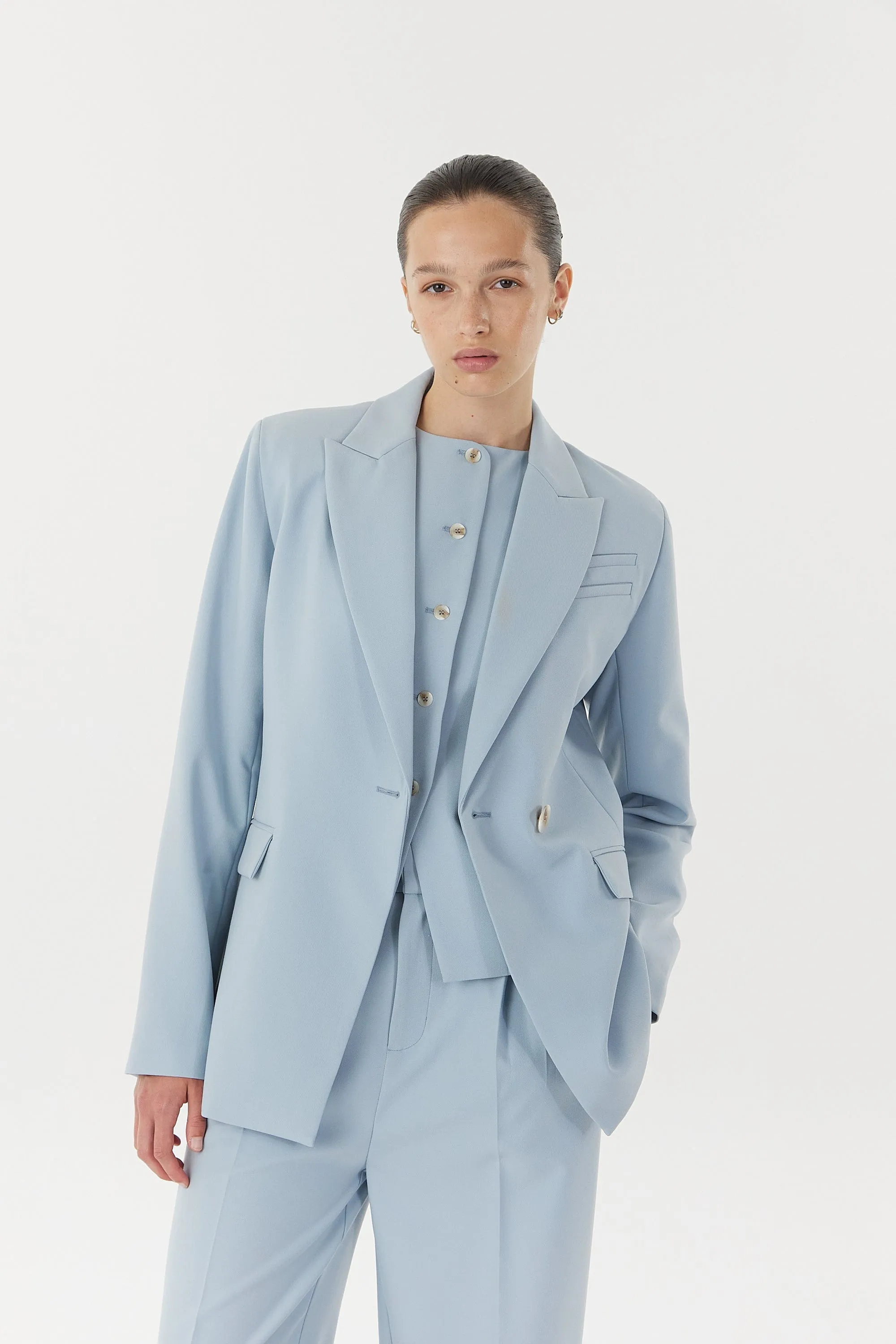 SKYLINE BLAZER | POWDER BLUE sold by Third Form product image thumbnail 3