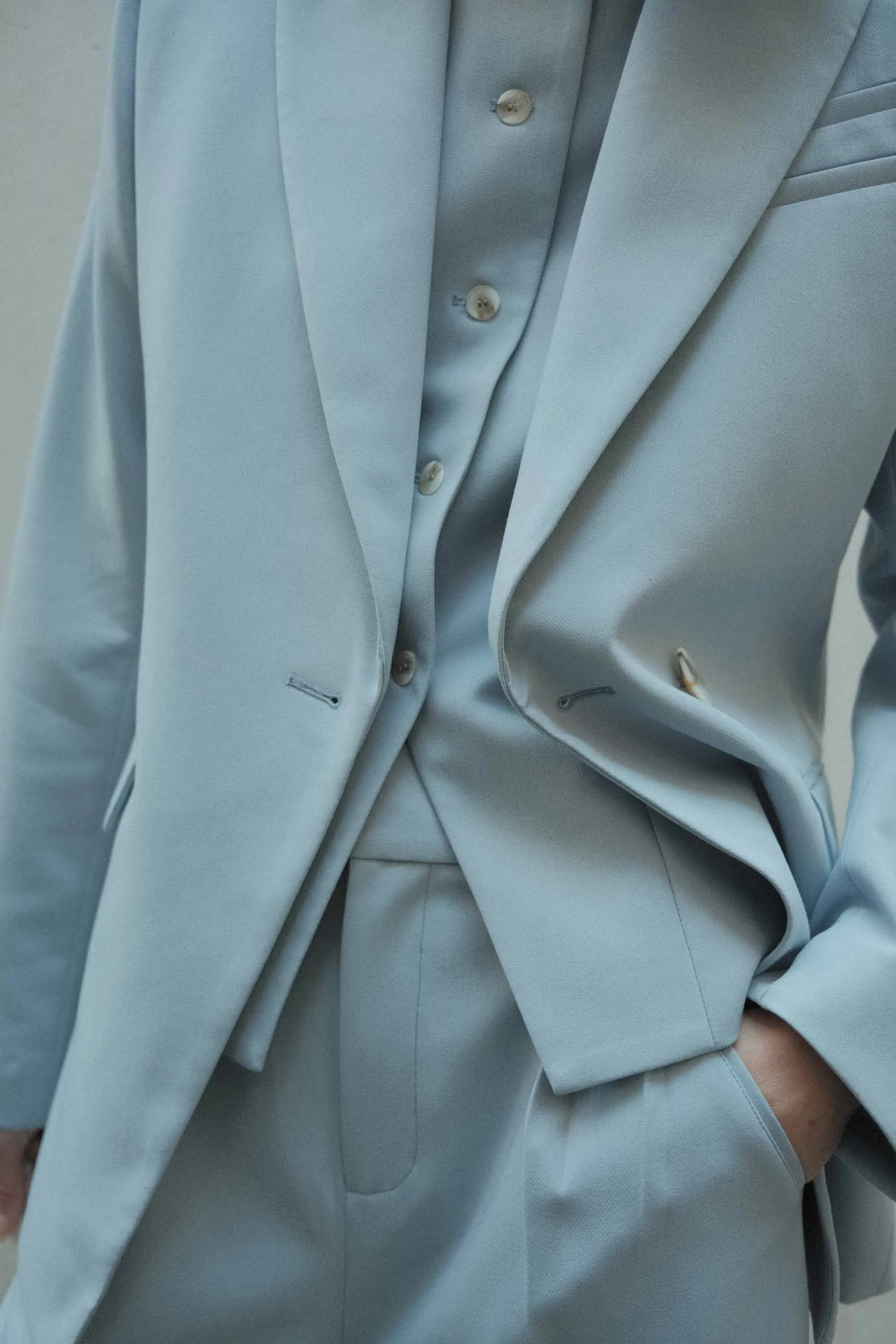 SKYLINE BLAZER | POWDER BLUE sold by Third Form product image thumbnail 2