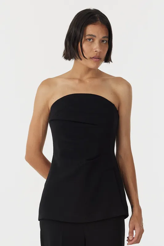 ENIGMA STRAPLESS BODICE | BLACK made by Third Form