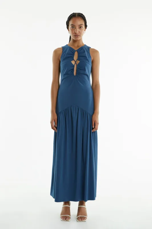 DRIFTER MAXI TANK DRESS | CASPIAN made by Third Form