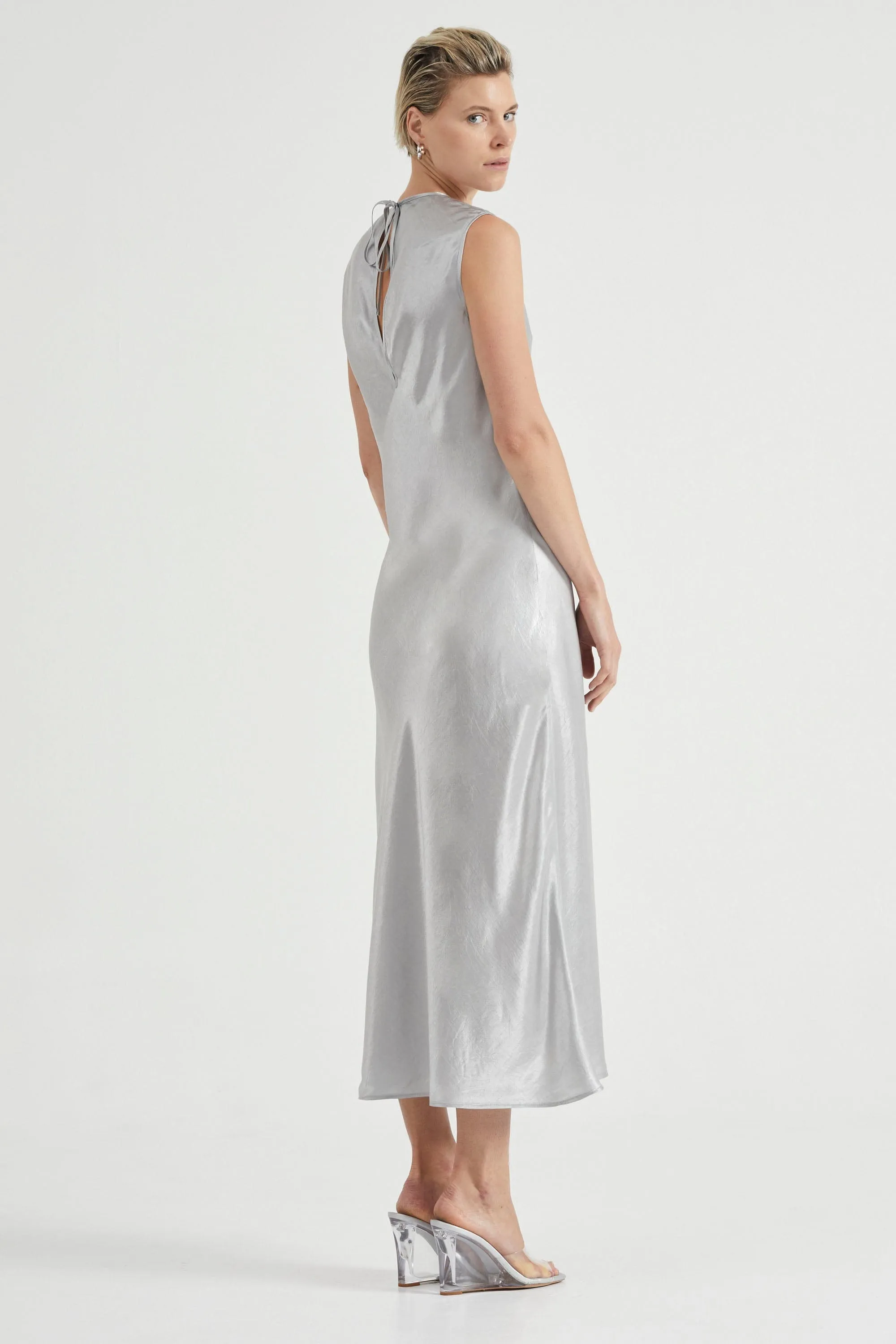 CRUSH BIAS TANK MAXI | SILVER sold by Third Form product image thumbnail 3