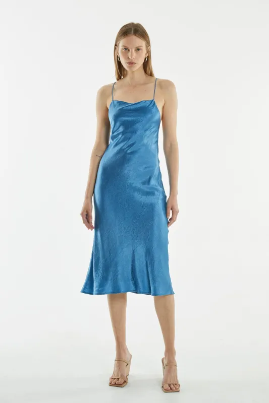 CRUSH BIAS COWL SLIP | AEGEAN sold by Third Form