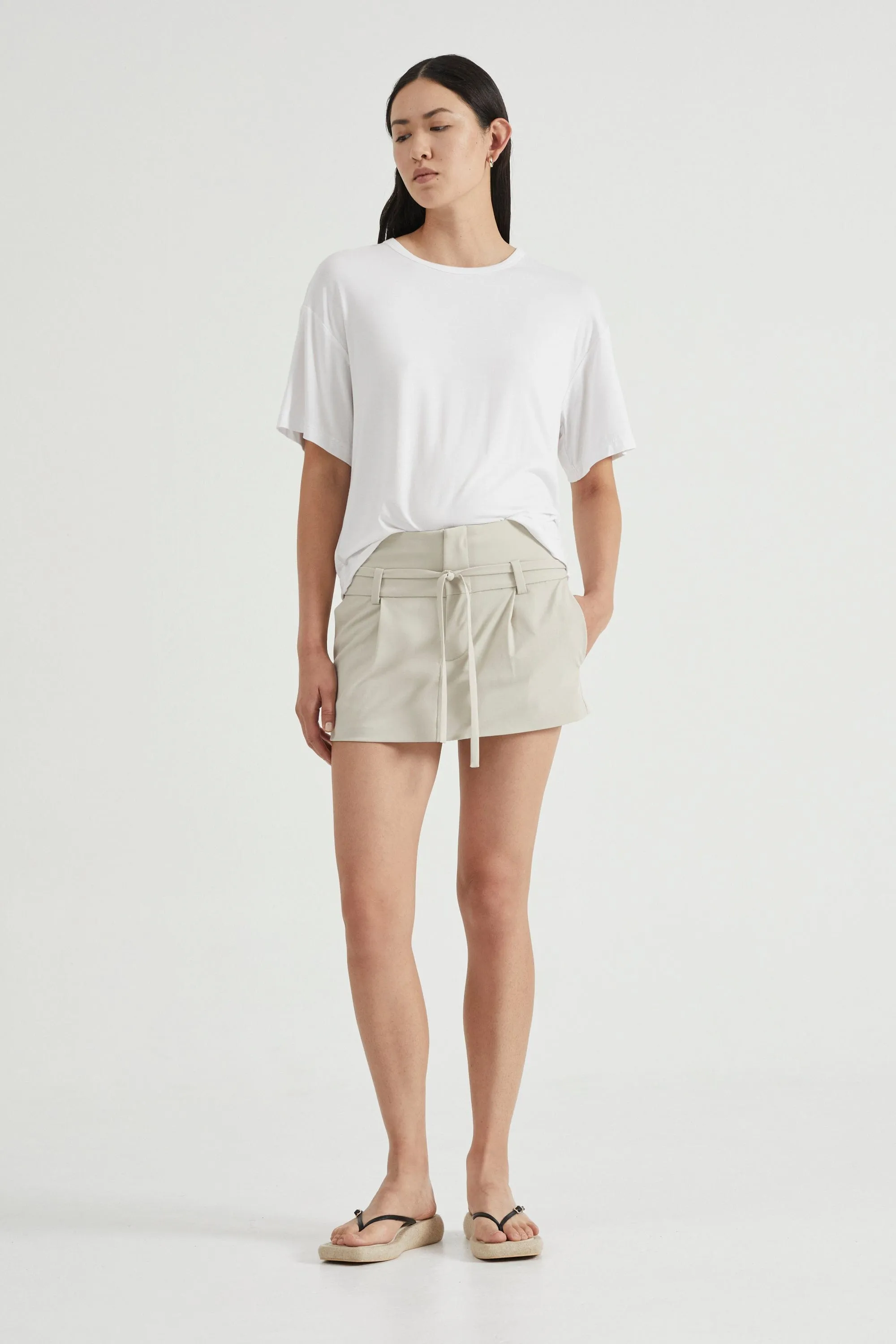 PUSH PULL TEE | WHITE sold by Third Form product image thumbnail 2
