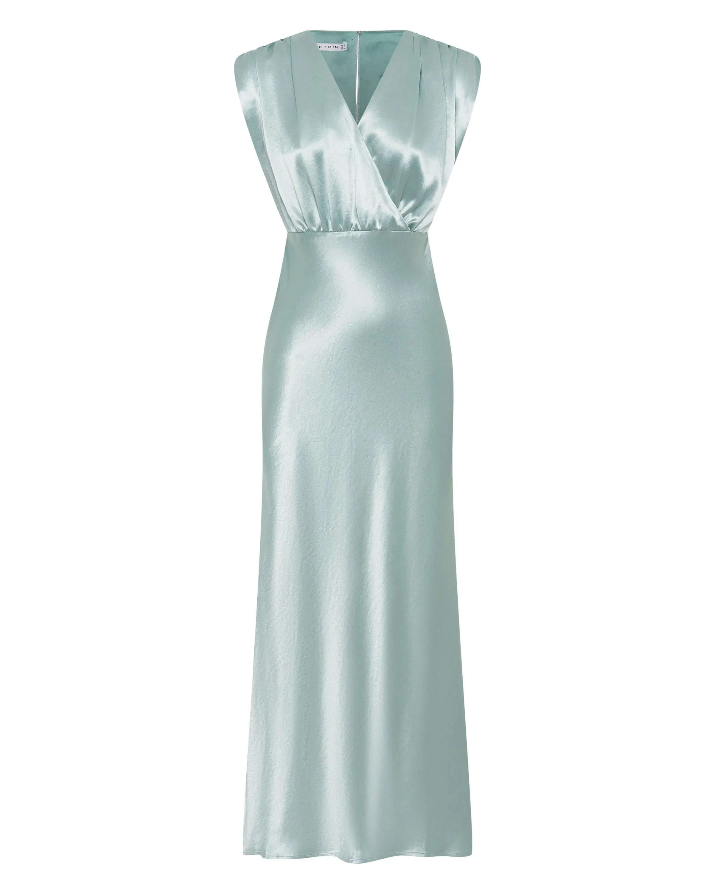 SATIN CROSS OVER GATHER DRESS | WAVE sold by Third Form product image thumbnail 5