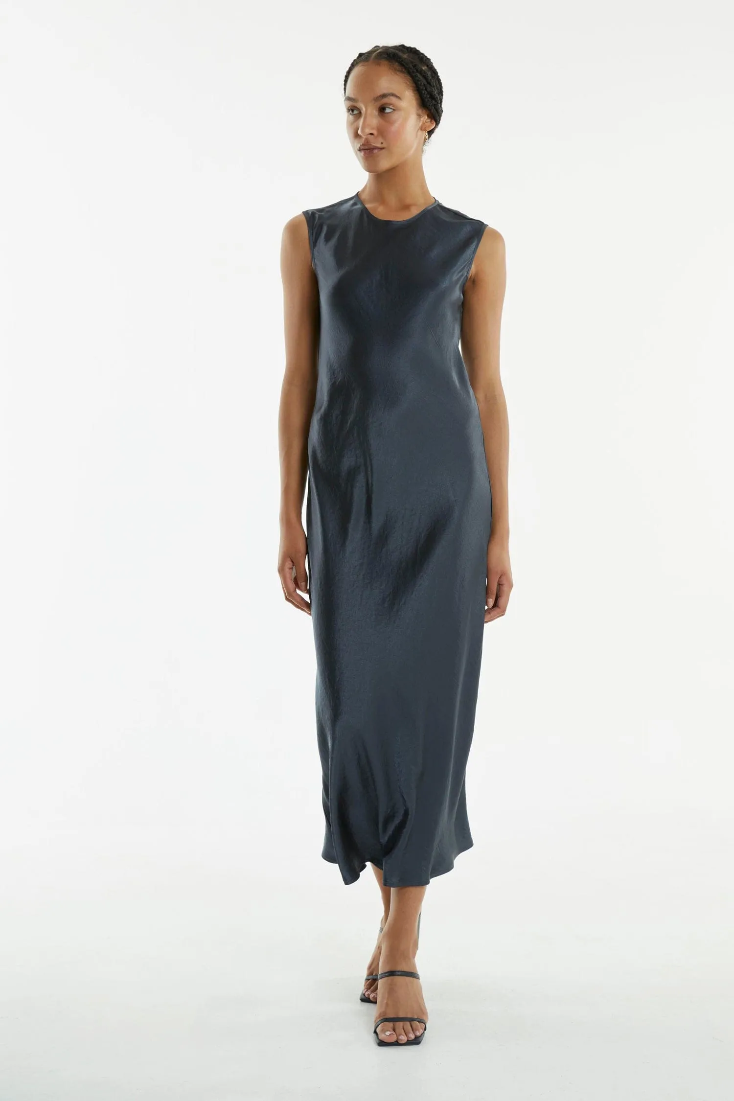 CRUSH BIAS TANK MAXI | GUN METAL sold by Third Form product image thumbnail 4