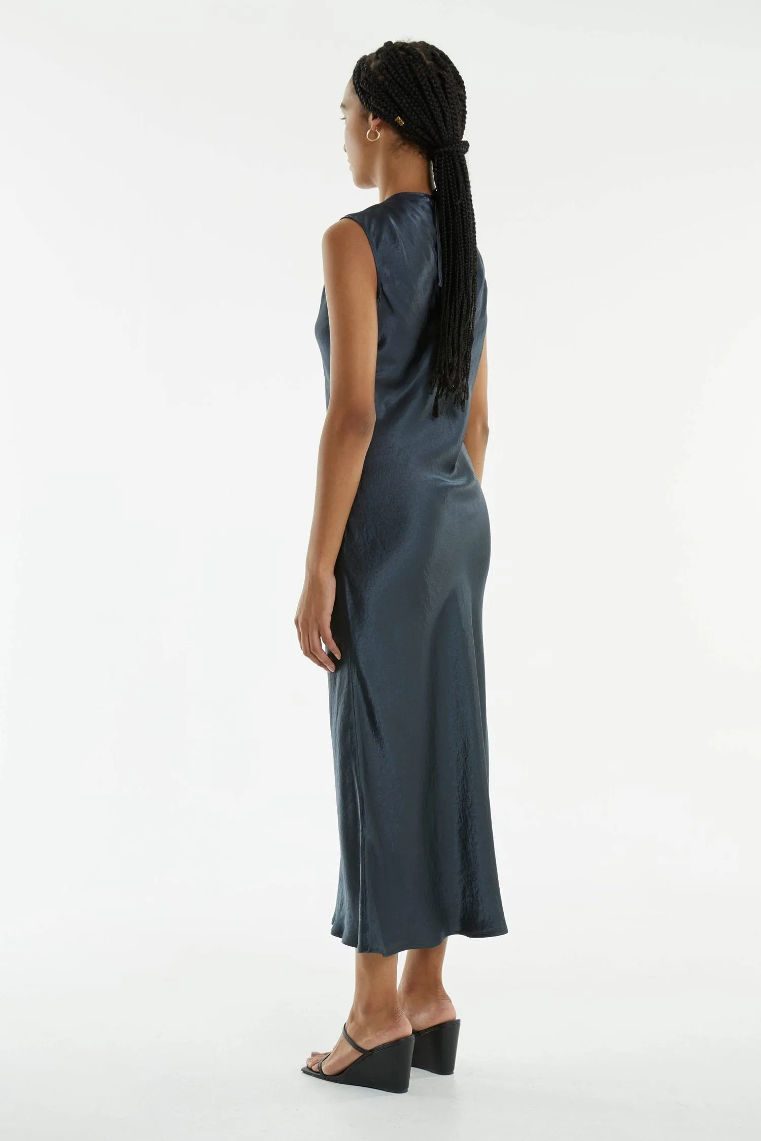 CRUSH BIAS TANK MAXI | GUN METAL sold by Third Form product image thumbnail 3