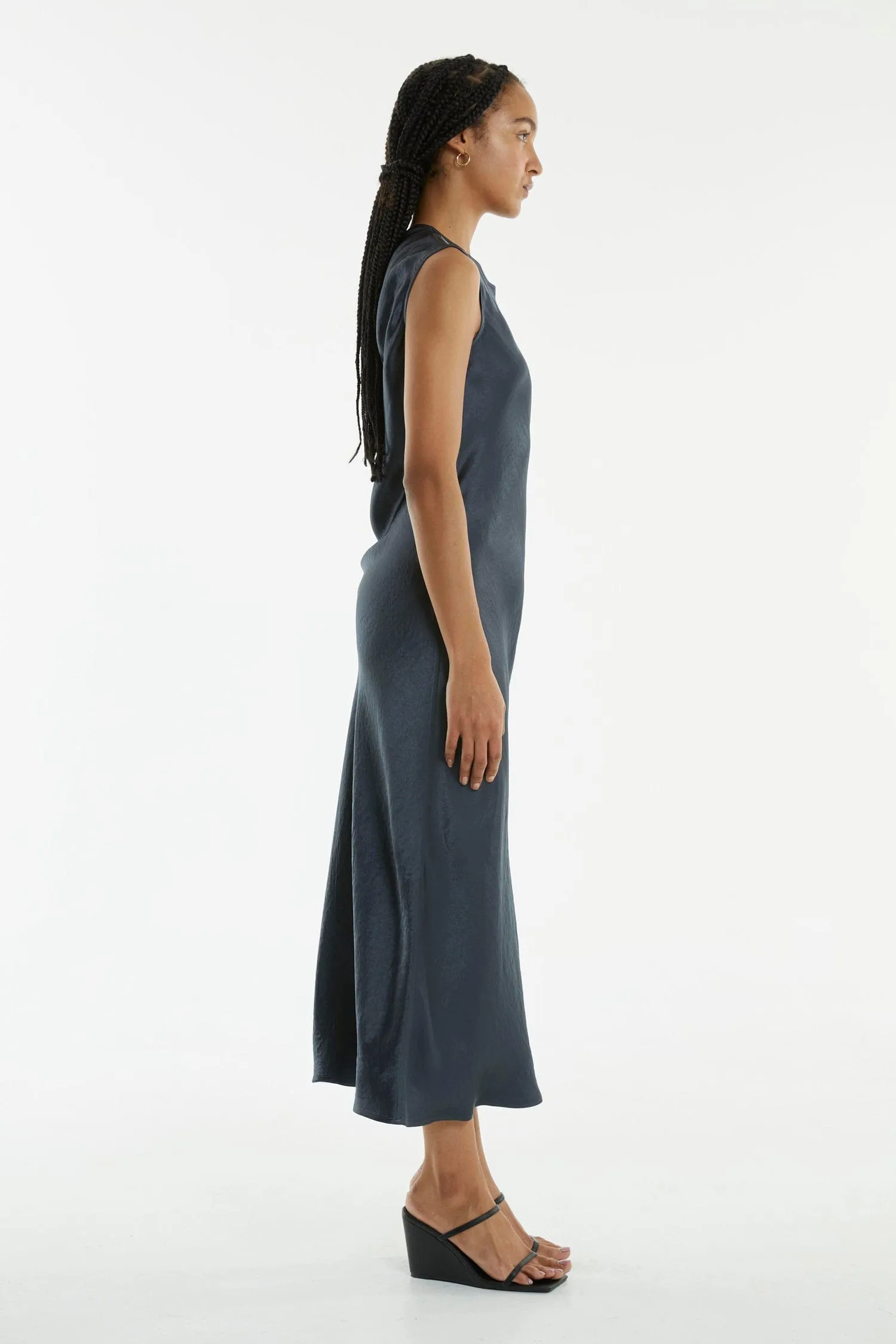 CRUSH BIAS TANK MAXI | GUN METAL sold by Third Form product image thumbnail 2