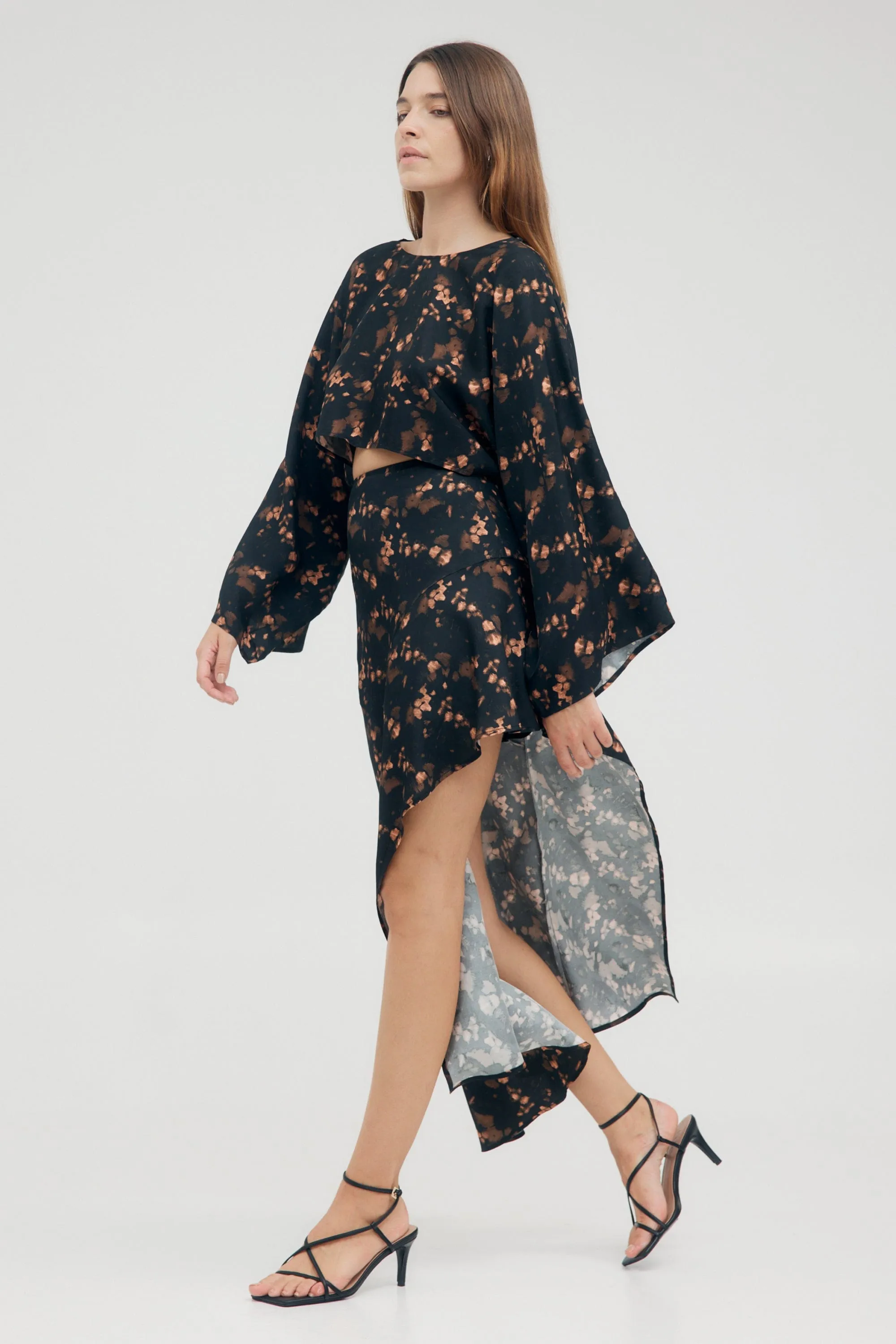 PRESSED PETALS FREE FLOW SKIRT | PETALS sold by Third Form product image thumbnail 2