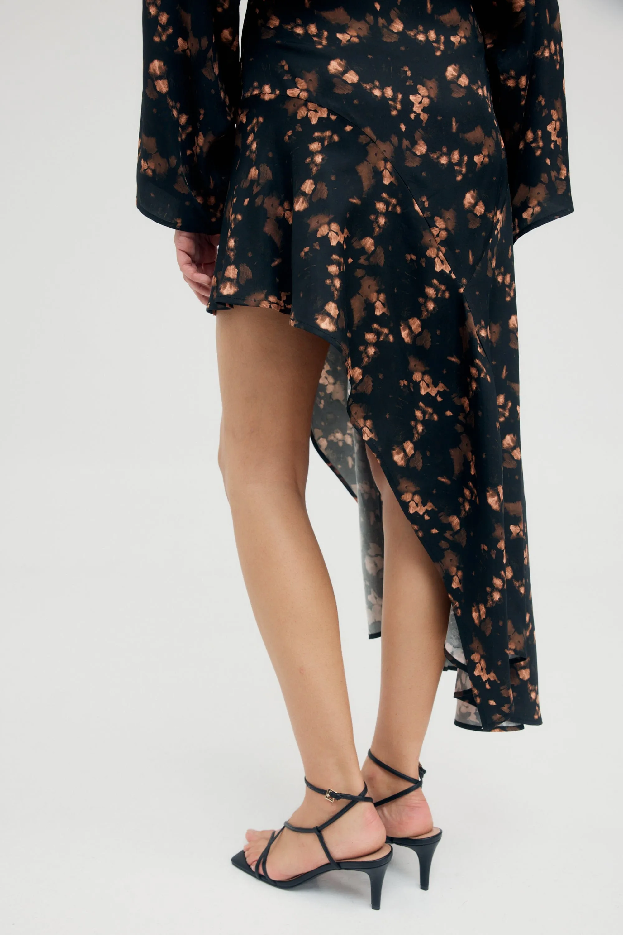 PRESSED PETALS FREE FLOW SKIRT | PETALS sold by Third Form product image thumbnail 4