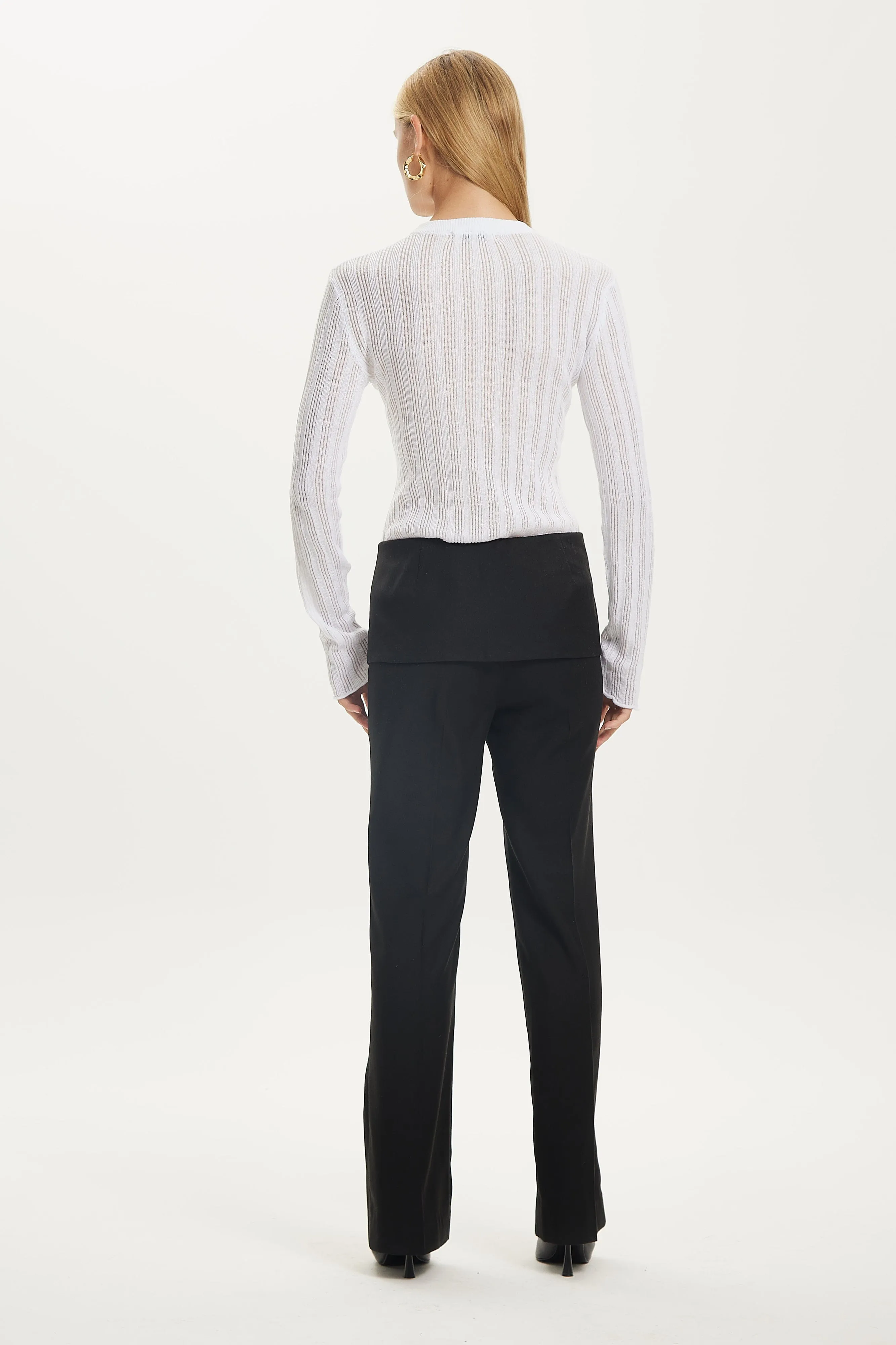 IN THE FOLD TROUSERS | BLACK sold by Third Form product image thumbnail 3