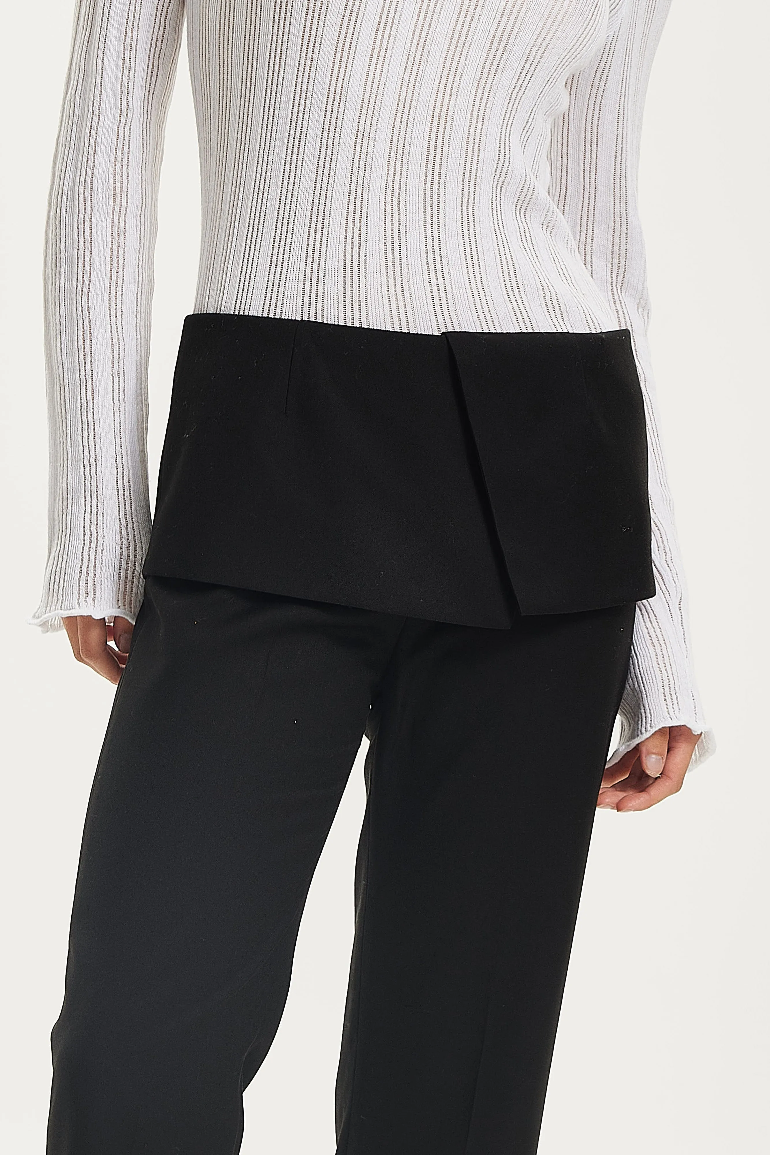 IN THE FOLD TROUSERS | BLACK sold by Third Form product image thumbnail 5