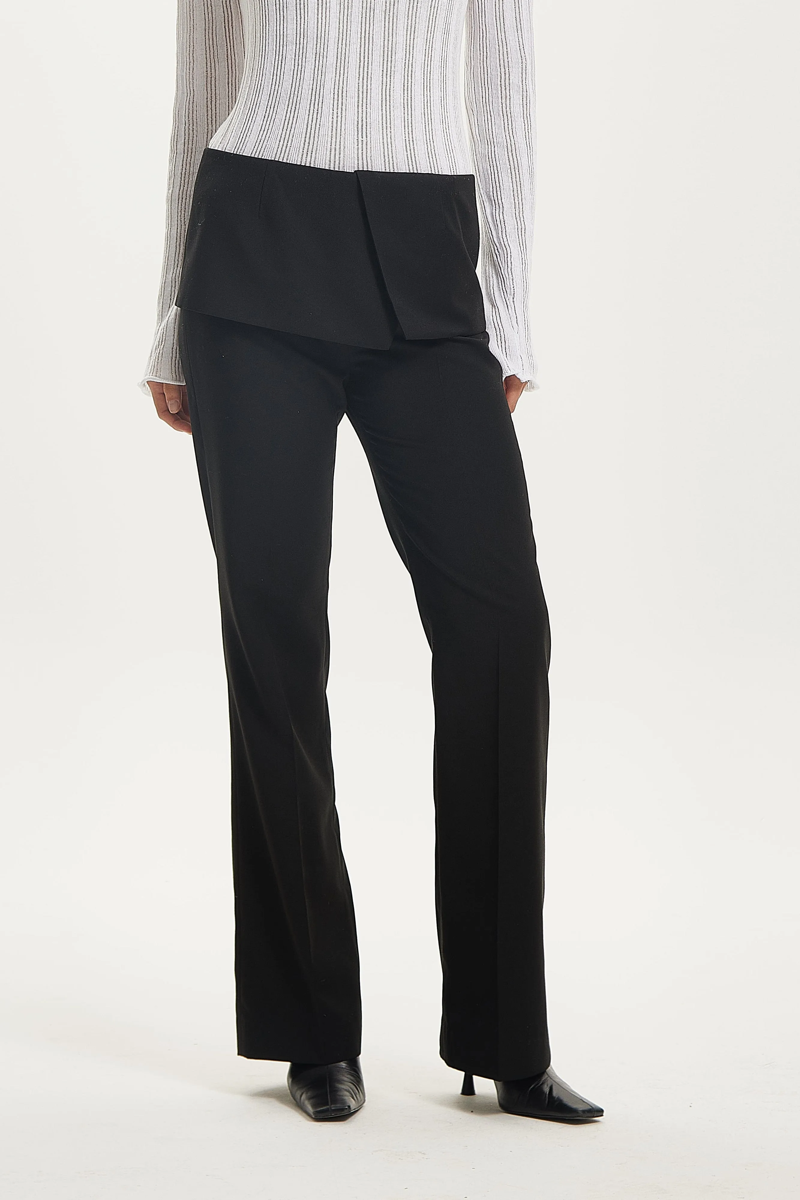 IN THE FOLD TROUSERS | BLACK sold by Third Form product image thumbnail 4