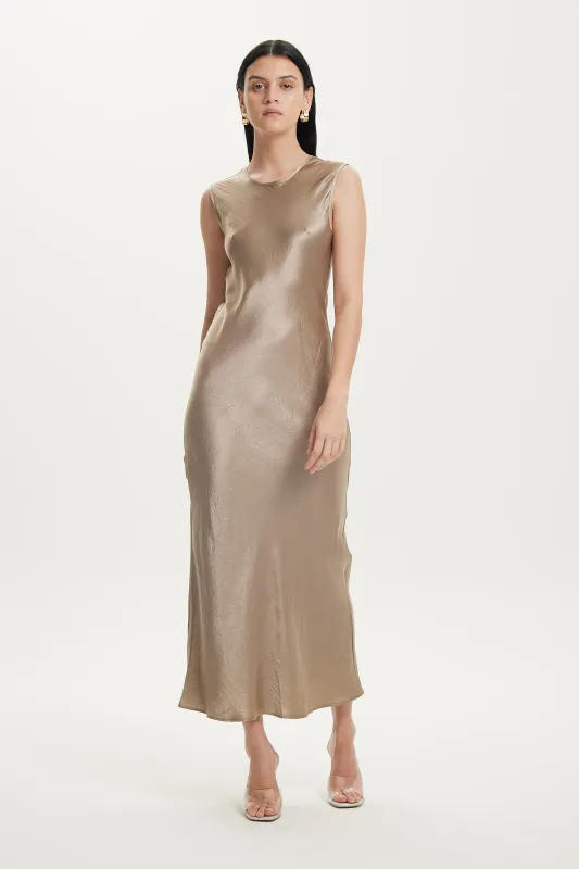 CRUSH BIAS TANK MAXI | DRIFTWOOD made by Third Form