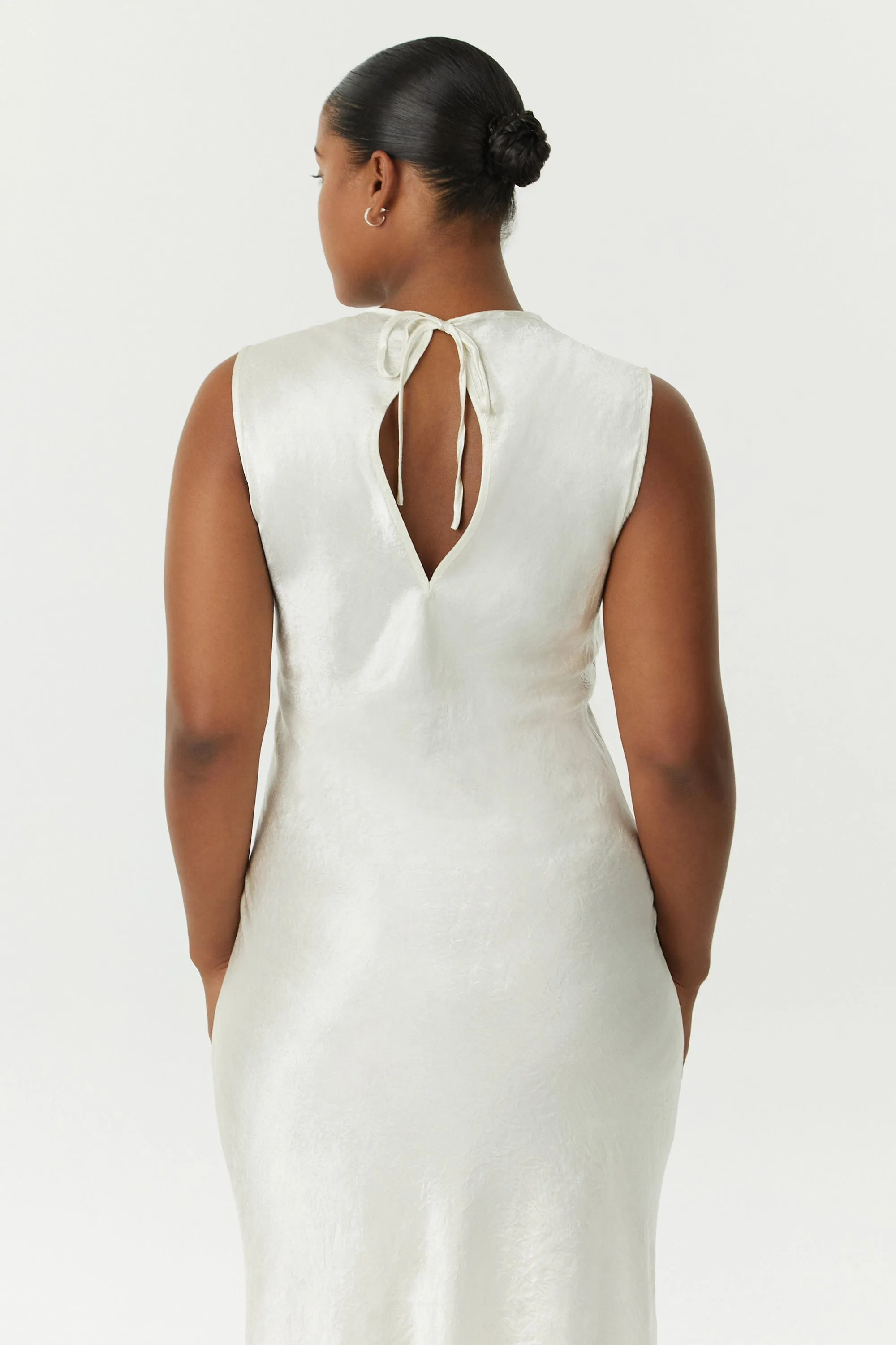 CRUSH BIAS TANK MAXI | CREAM sold by Third Form product image thumbnail 5