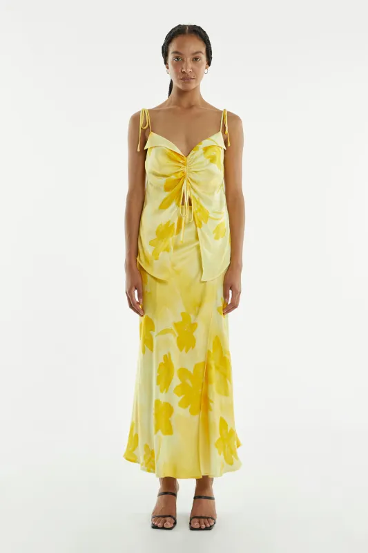 WILD FLOWER WRAP SKIRT | FLORAL sold by Third Form