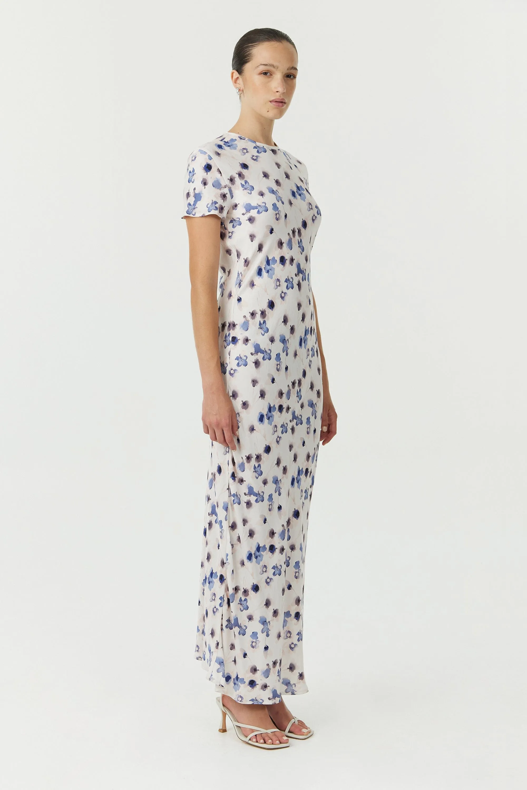 BLUE BELL MAXI BIAS TEE DRESS | FLORAL sold by Third Form product image thumbnail 2