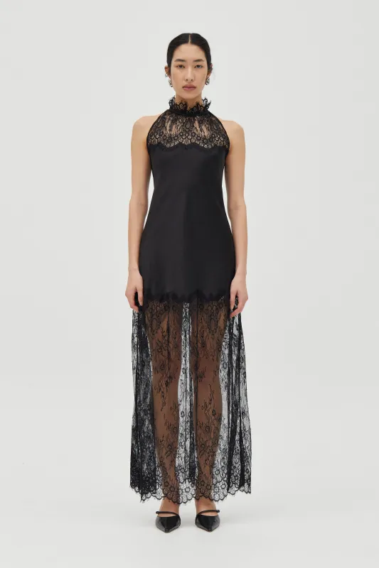 POETRY LACE DRAWN IN MAXI | SMOKE sold by Third Form