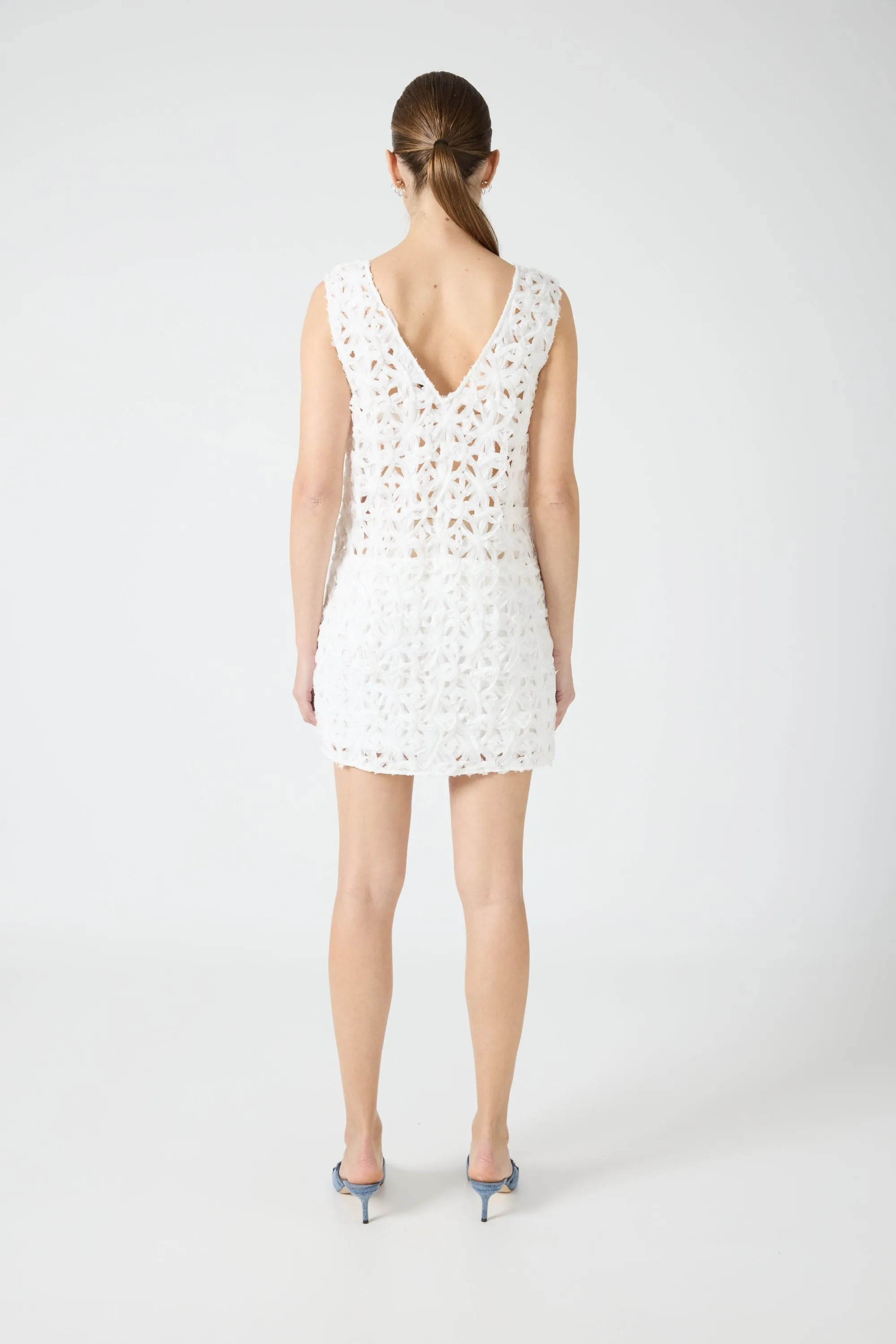 ETHEREAL MINI DRESS | OFF WHITE sold by Third Form product image thumbnail 5