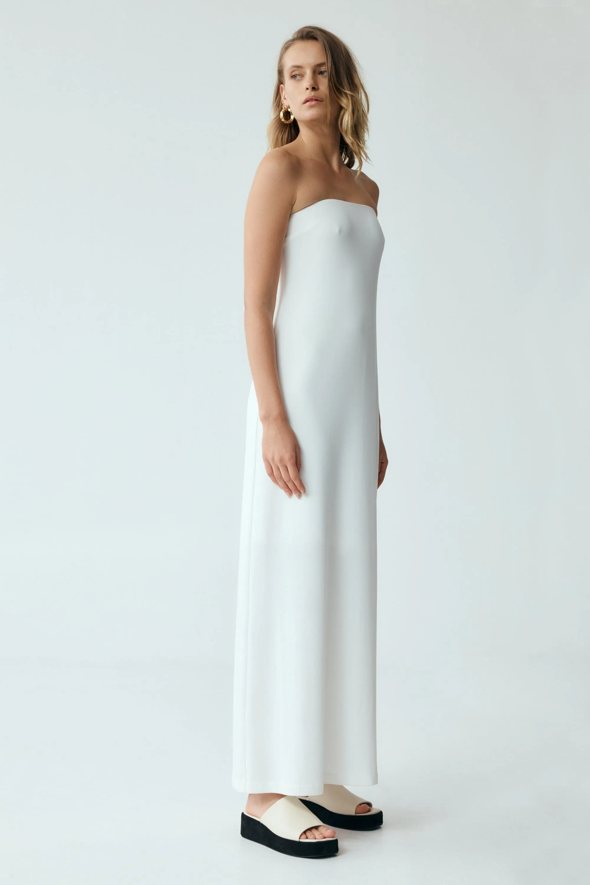 FORM STRAPLESS MAXI DRESS sold by Third Form product image thumbnail 4