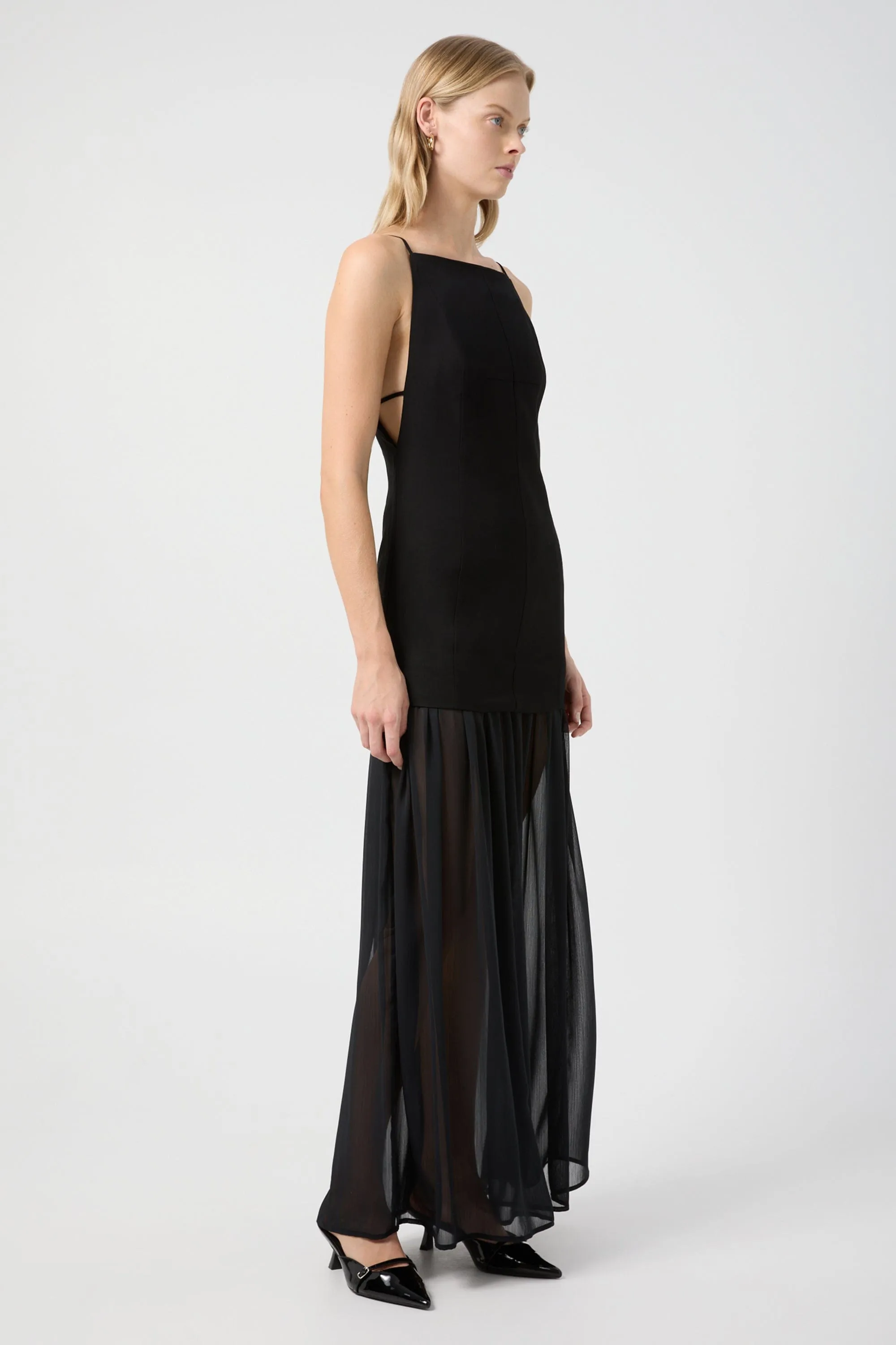 LUMINATE MAXI DRESS | BLACK sold by Third Form product image thumbnail 3