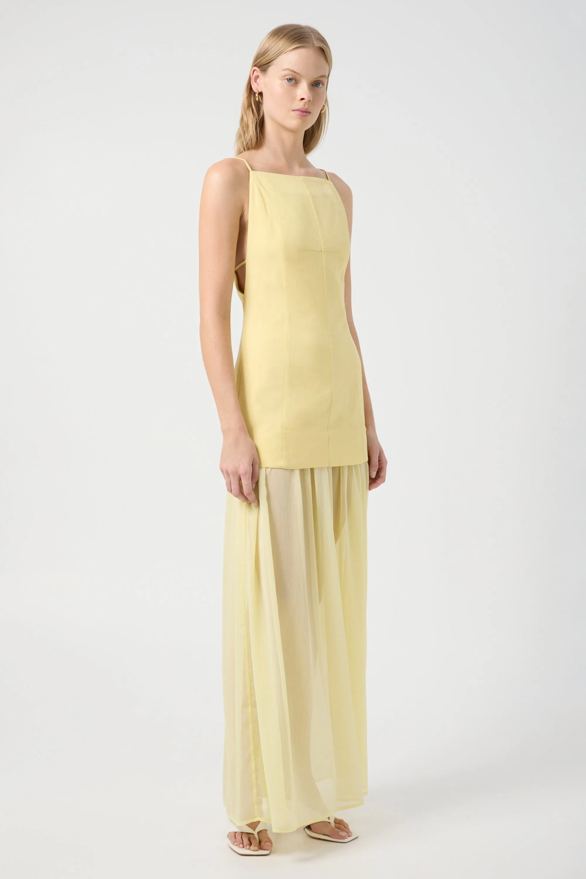LUMINATE MAXI DRESS | SUNFLOWER sold by Third Form product image thumbnail 5