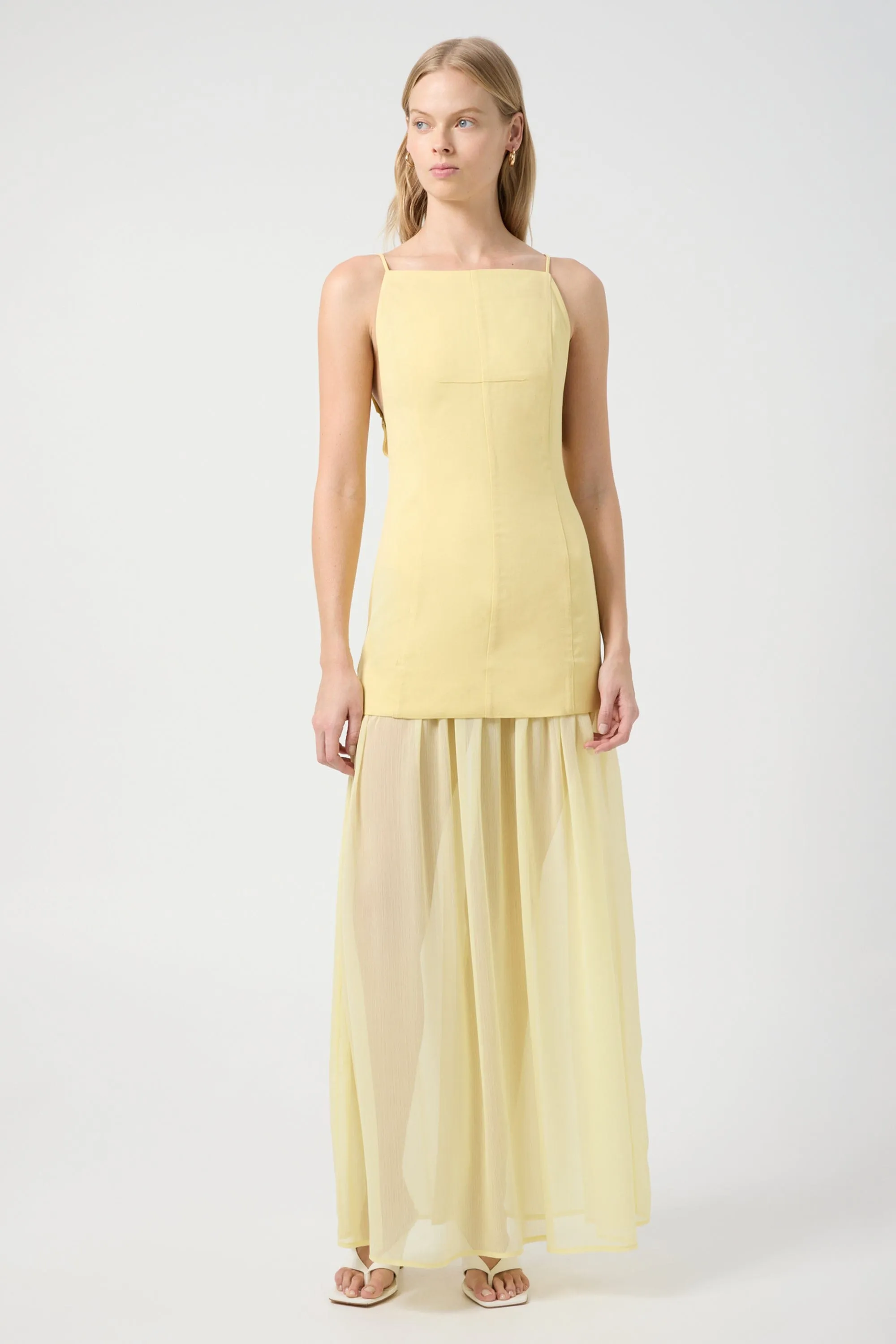 LUMINATE MAXI DRESS | SUNFLOWER sold by Third Form product image thumbnail 3