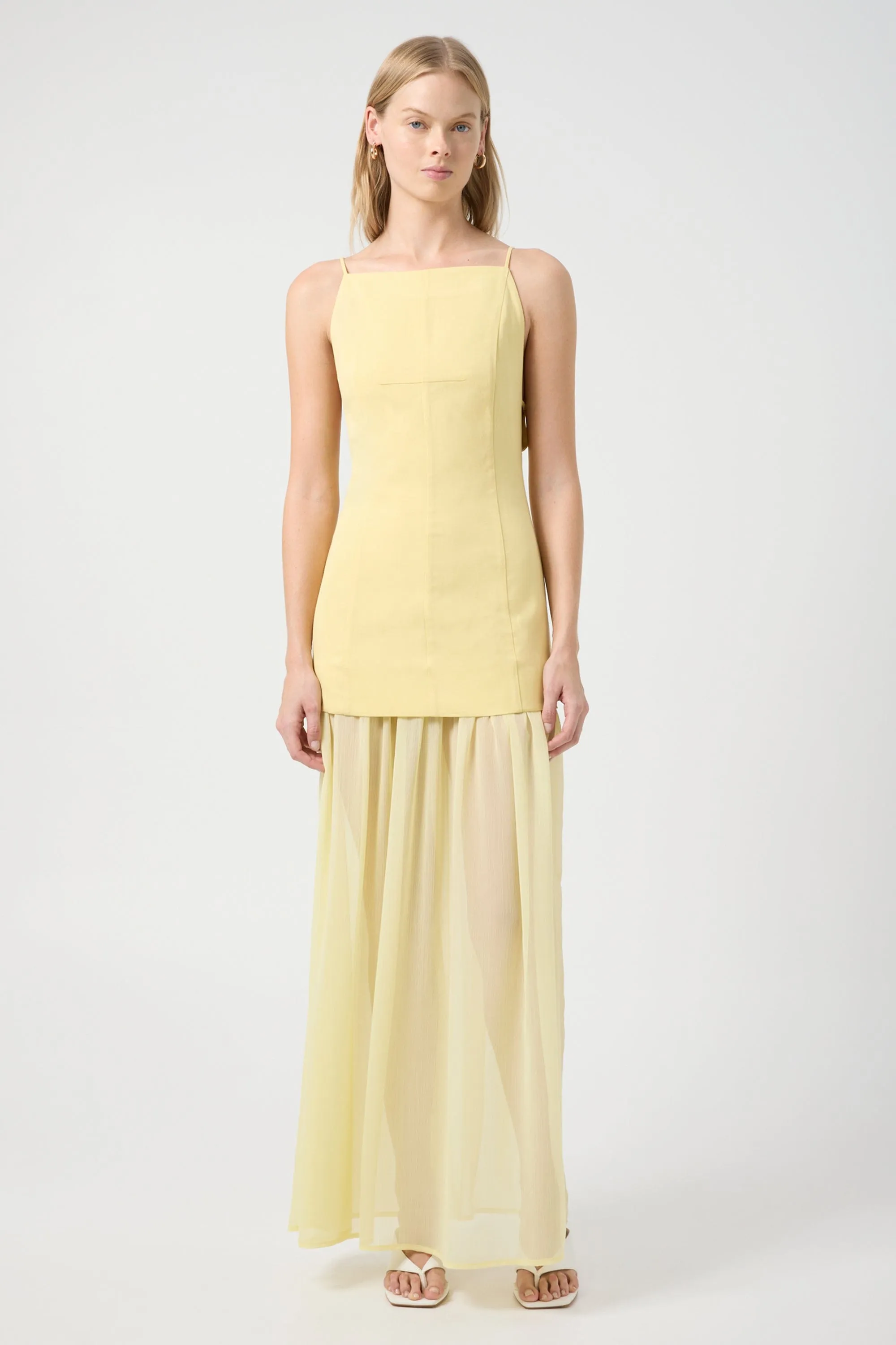 LUMINATE MAXI DRESS | SUNFLOWER sold by Third Form product image thumbnail 4