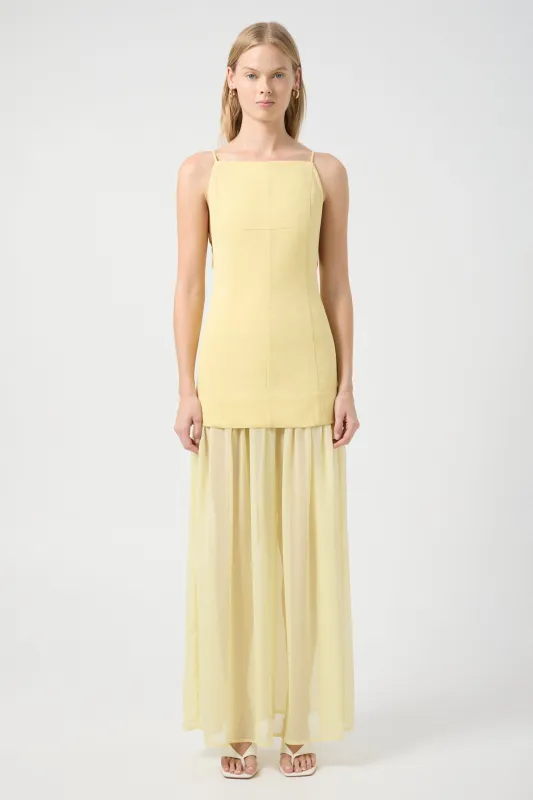 LUMINATE MAXI DRESS | SUNFLOWER made by Third Form