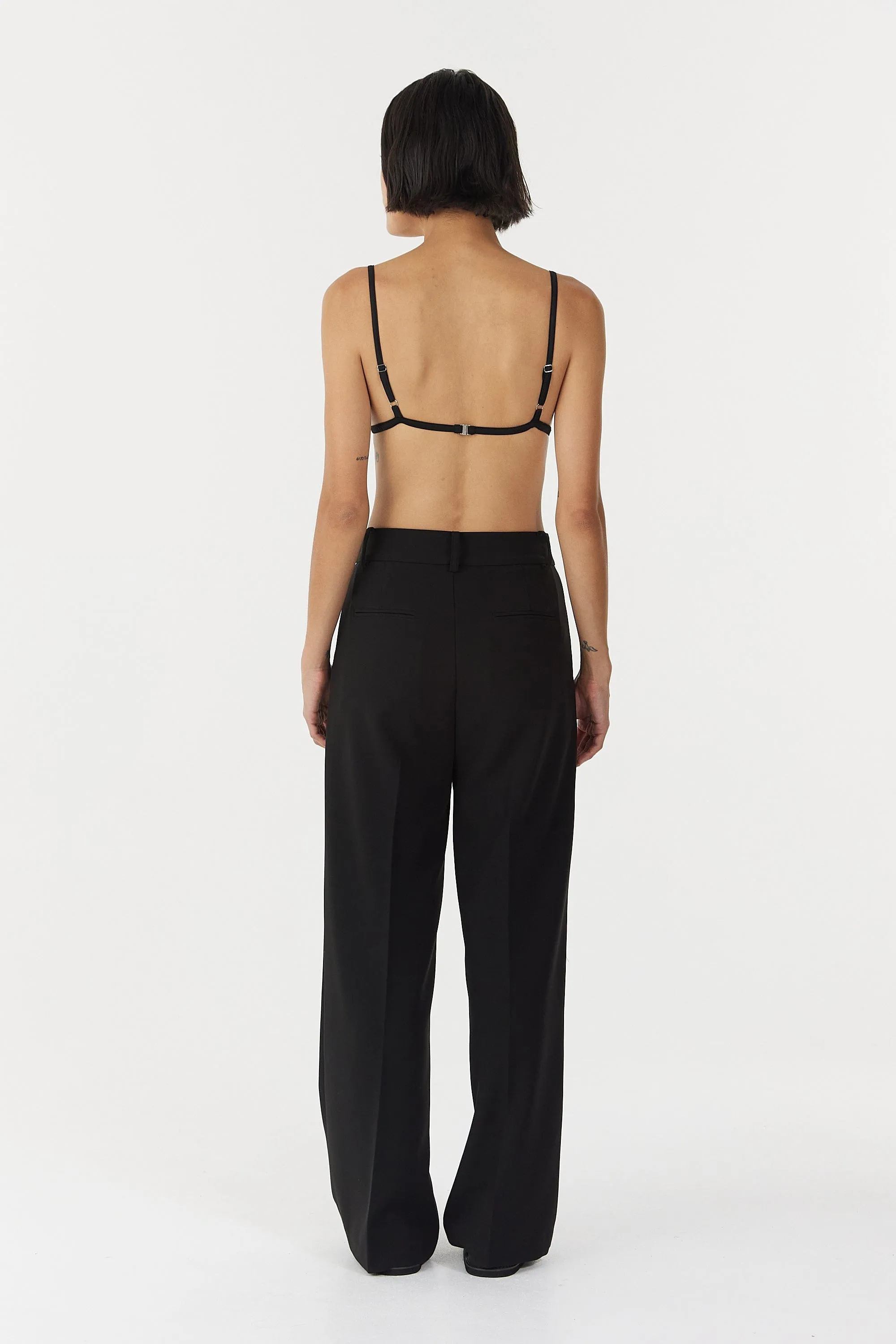 SKYLINE TAILORED TROUSERS | BLACK sold by Third Form product image thumbnail 4