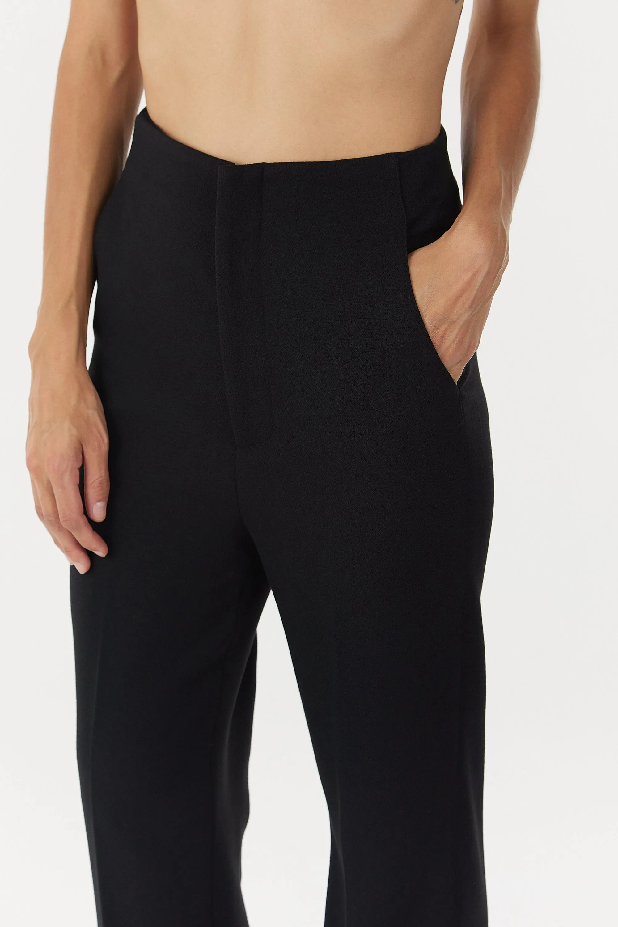 ENIGMA TAILORED TROUSERS | BLACK sold by Third Form product image thumbnail 2