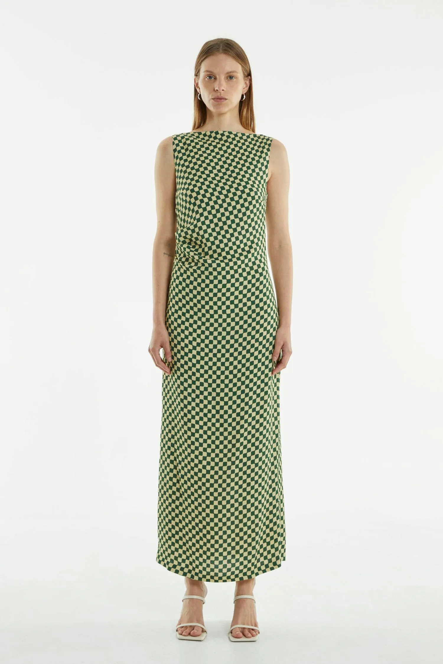 RETROSPECT TUCK MAXI DRESS | CUBISM sold by Third Form