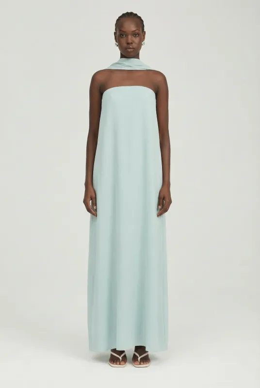 BIA STRAPLESS MAXI DRESS | SEA SPRAY sold by Third Form