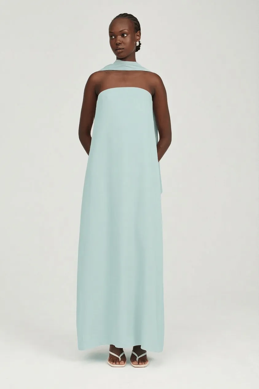 BIA STRAPLESS MAXI DRESS | SEA SPRAY sold by Third Form product image thumbnail 5