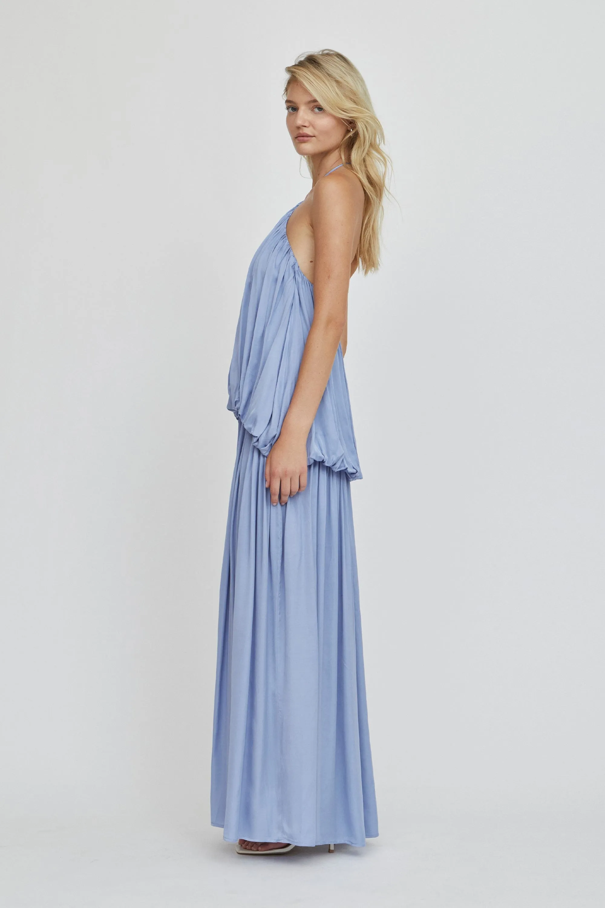 DREAMT HALTER MAXI DRESS | LAPIS sold by Third Form product image thumbnail 3