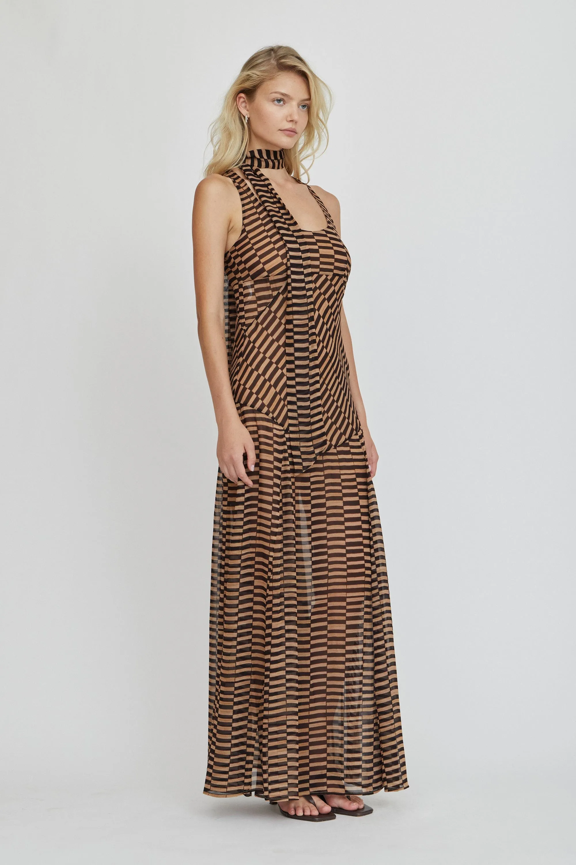 DRIFTLINE MAXI SUN DRESS | LINEAGE sold by Third Form product image thumbnail 3