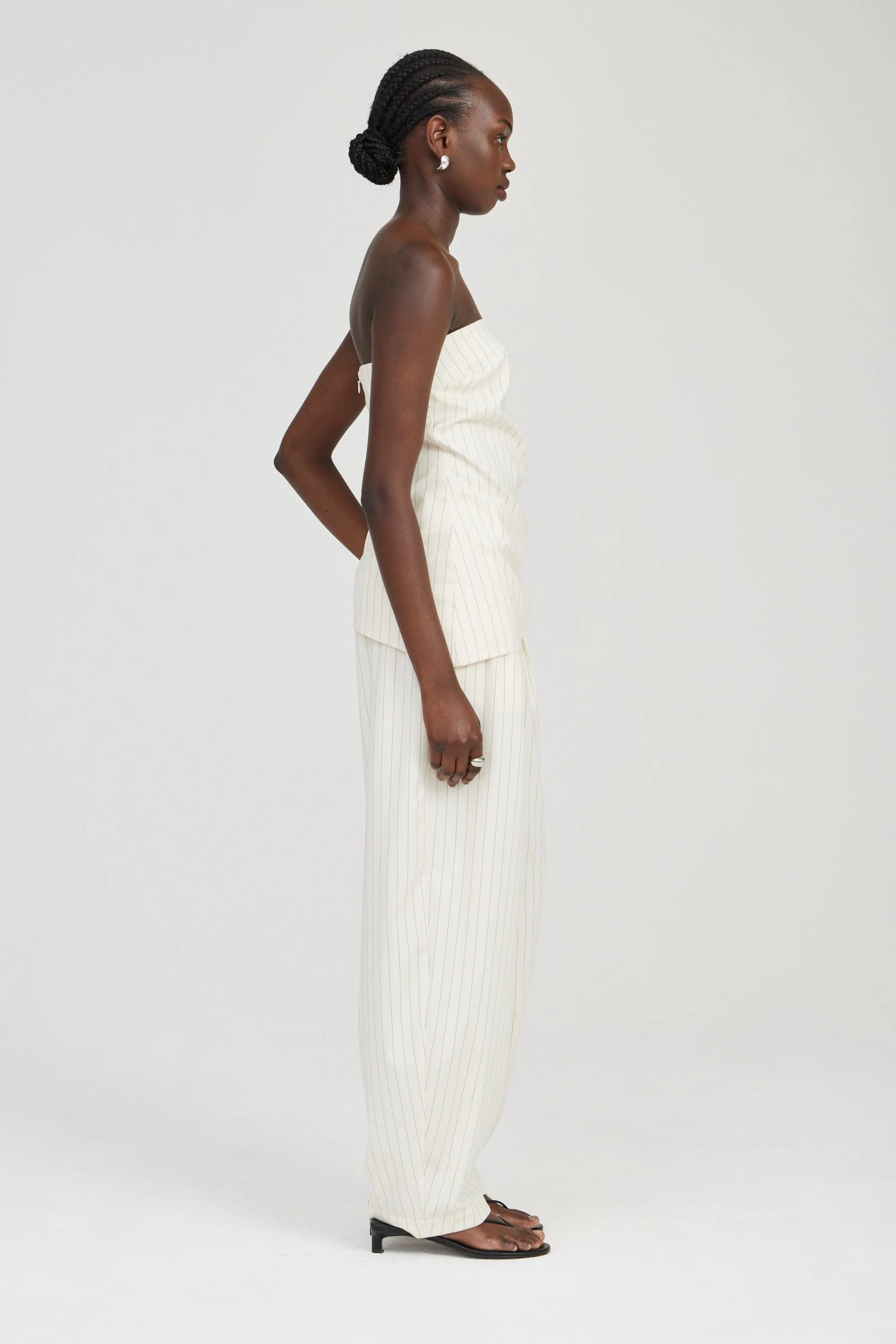 OBSCURA PINSTRIPE PANT | CREMA STRIPE sold by Third Form product image thumbnail 2